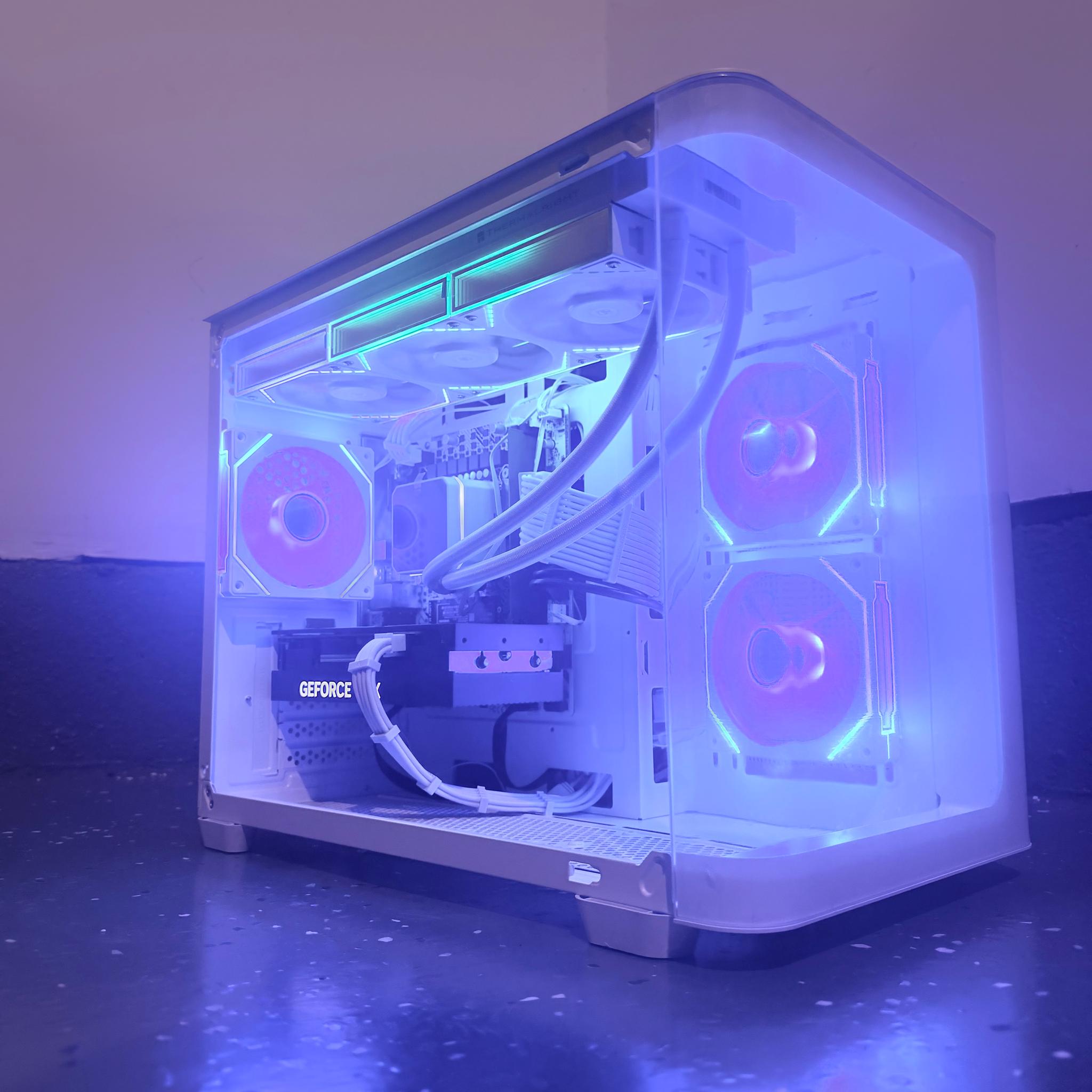 🌕"Lunar Veil"⚪️ | 1440p Gaming | RTX 4070 | i7 12700KF | 16GB DDR5 | 2TB SSD+2GB DRAM | Free Ship