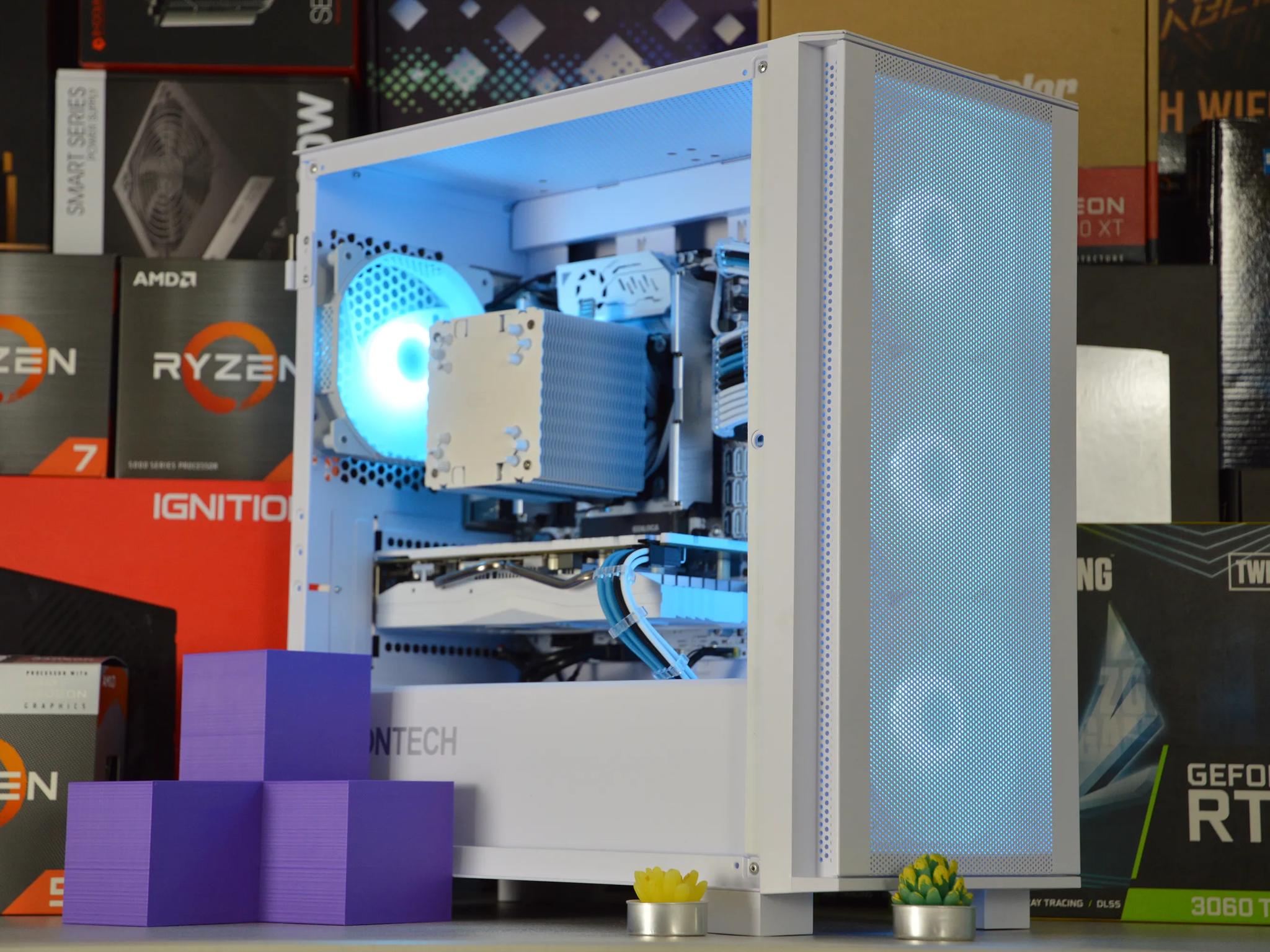 🧊❄️| RX 580 8GB | INTEL XEON E5 2670 V3 | 16GB ECC DDR4 RAM | 1TB NVME SSD | Icy Blizzard |