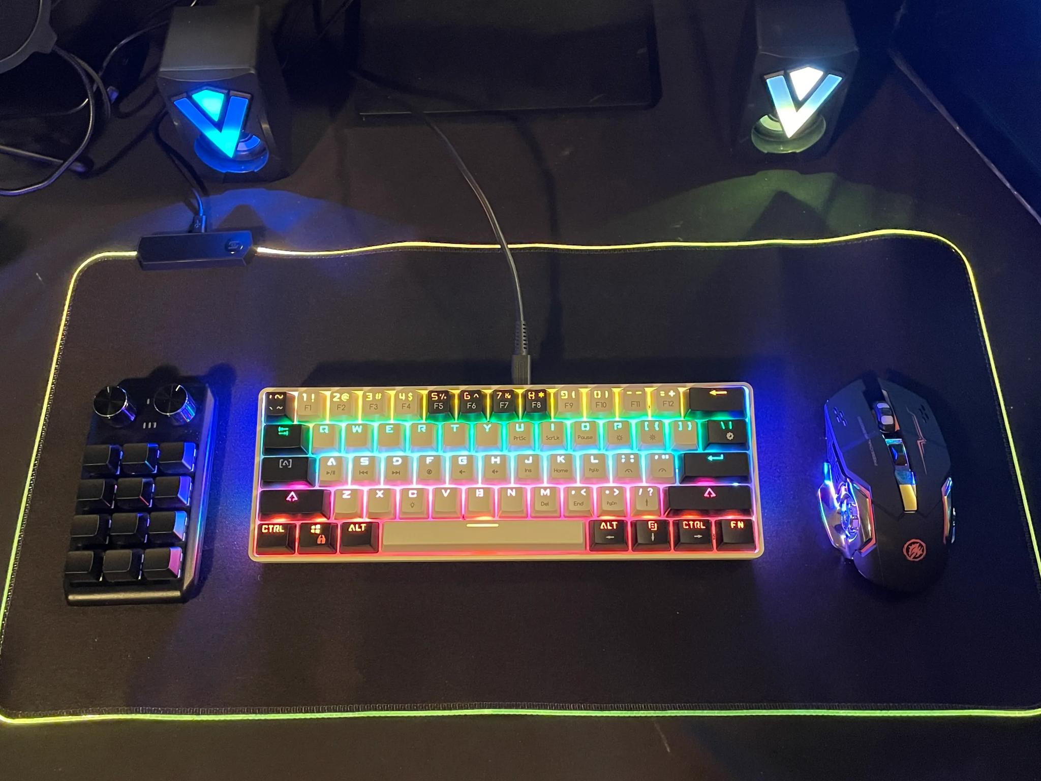 Rgb Mechanical Gaming Keyboard Red Switches
