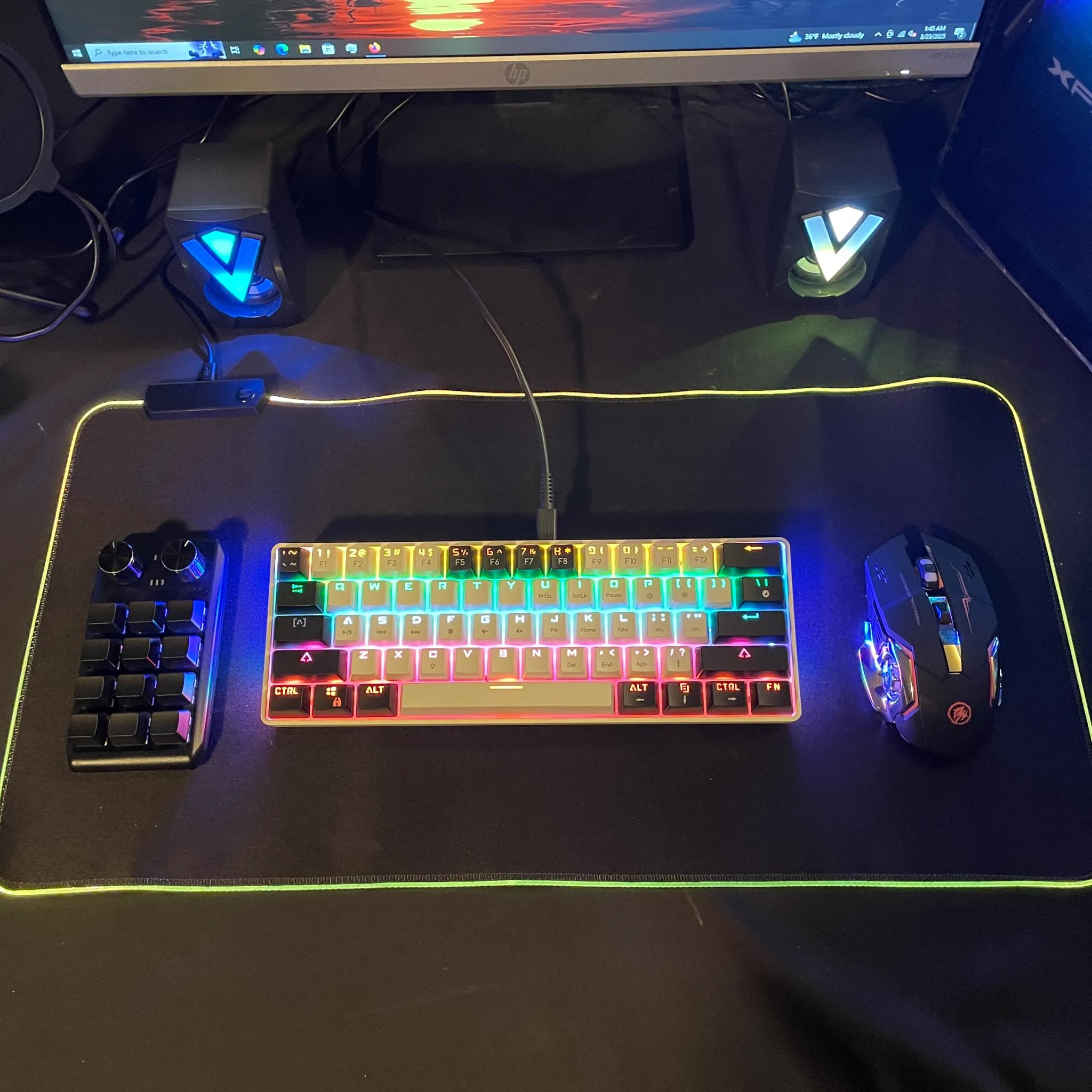 Rgb Mechanical Gaming Keyboard Red Switches