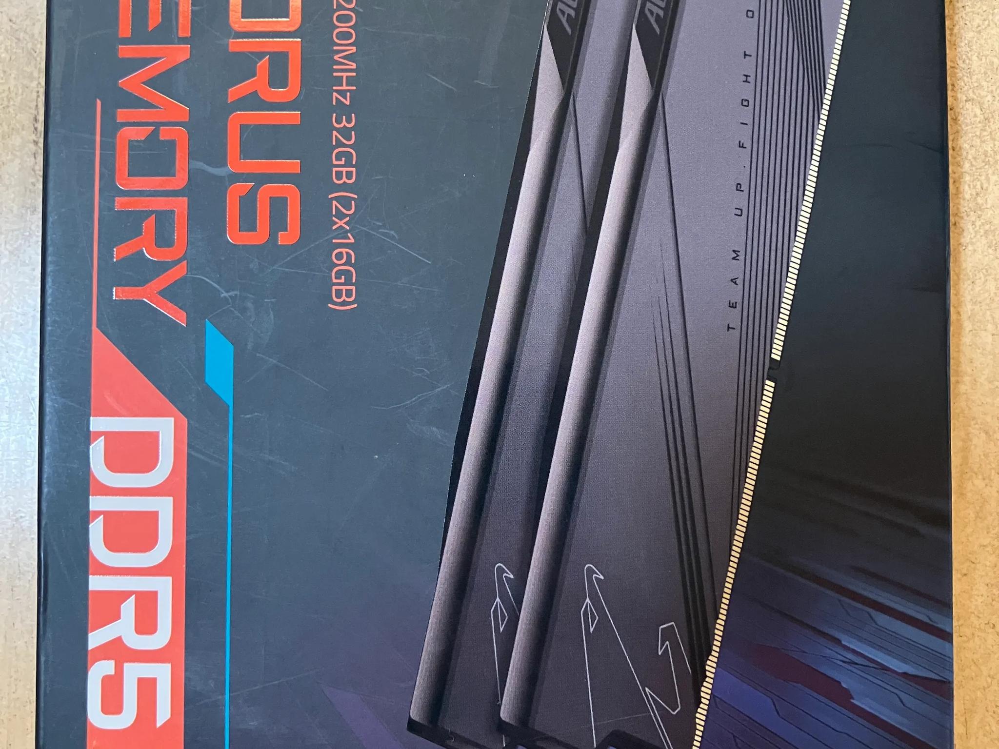 Gigabyte Aorus DDR5 32 GB (2x16GB) 5200 MHz