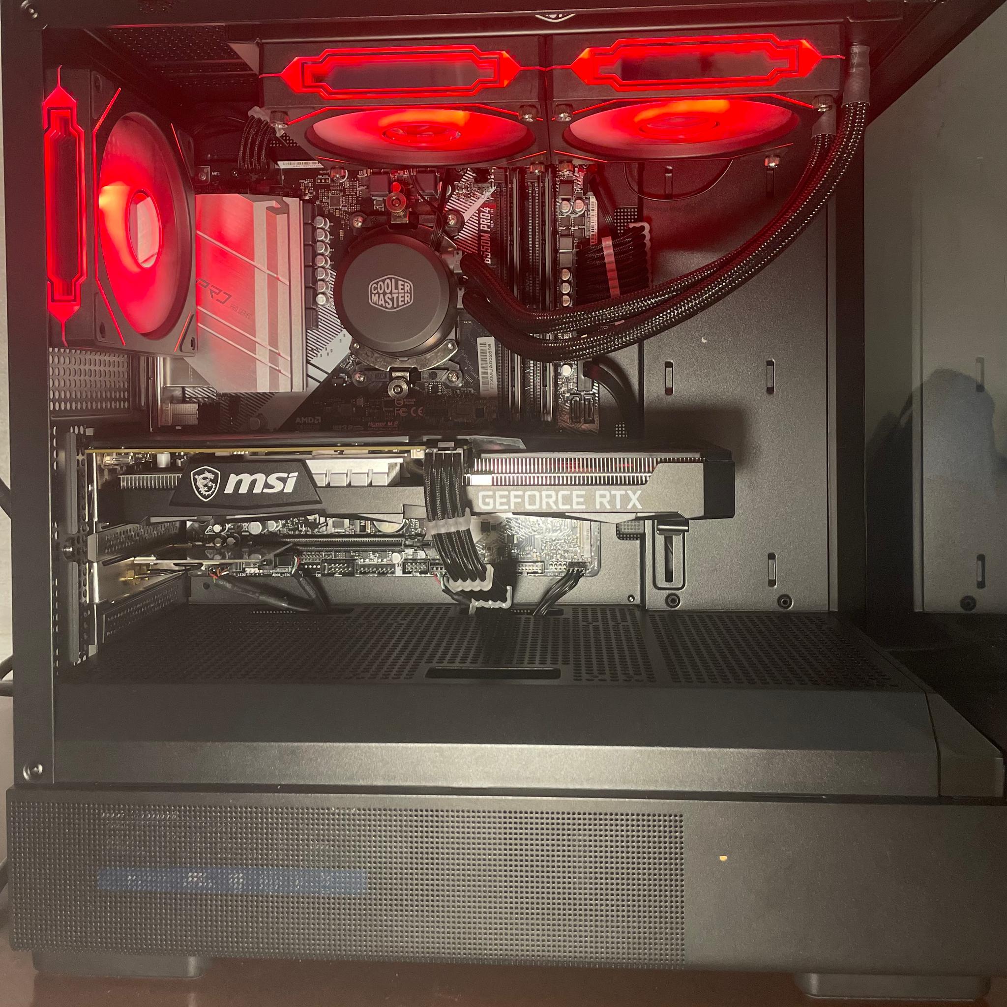 - [ ] Gaming PC | GEFORCE 3060 12gb| RYZEN 7 | 16GB RAM | WINDOWS 11 home | WiFi and Bluetooth