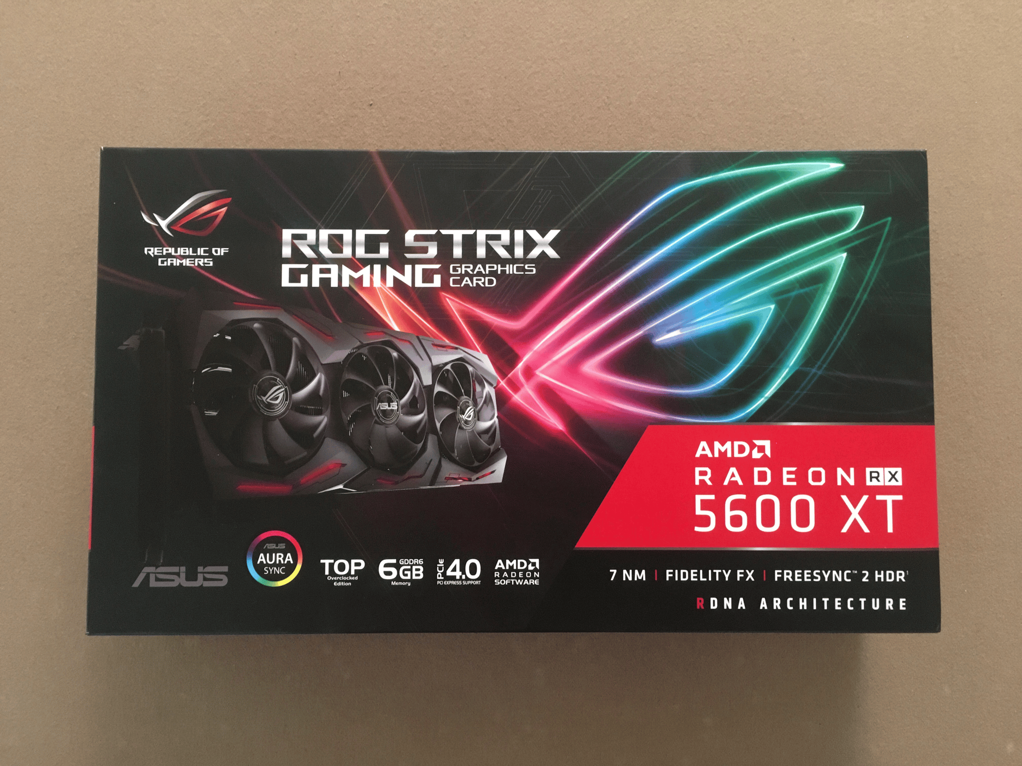 *USED* ROG Strix RX 5600 XT TOP Edition 