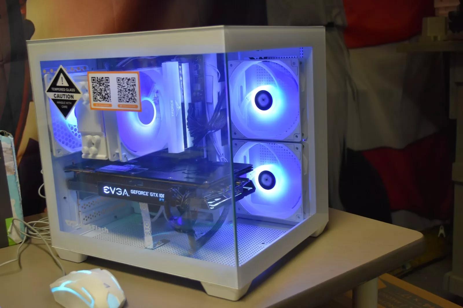 Gaming PC Intel I 5 9400F RGB  16 GBS of Ram GPU Evga G Force FTW 1080 8 GB NVME 1TB 600 Watt PSU