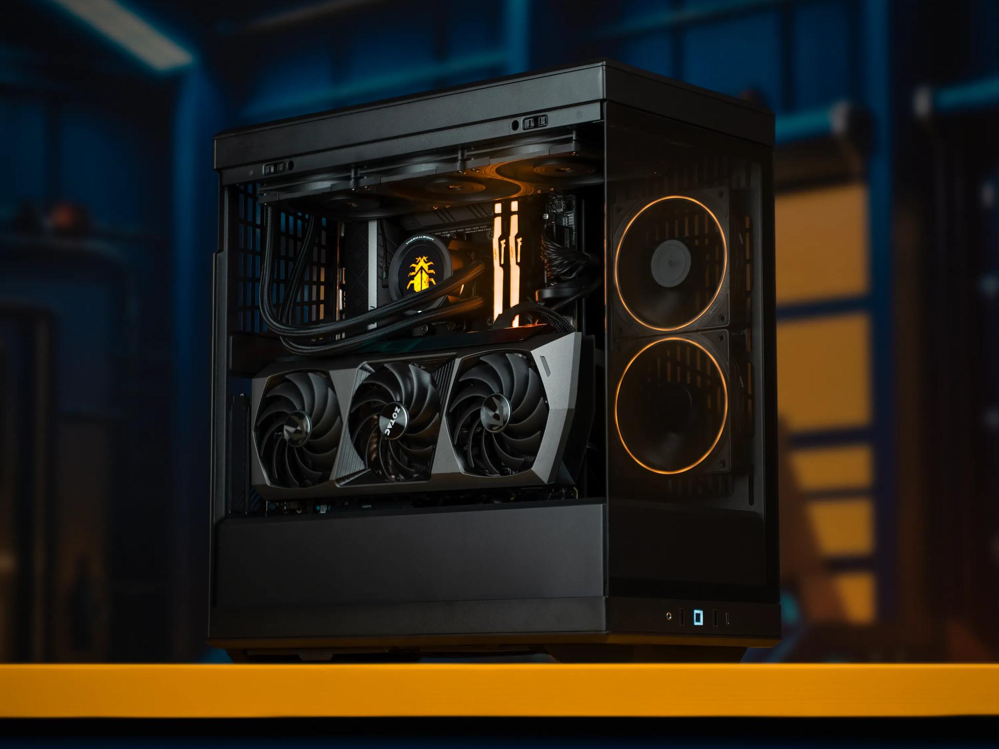 “Lucanus V1” RTX 4070 Ti Super  i7 14700F 32GB Windows 11 2TB Workstation Gaming PC