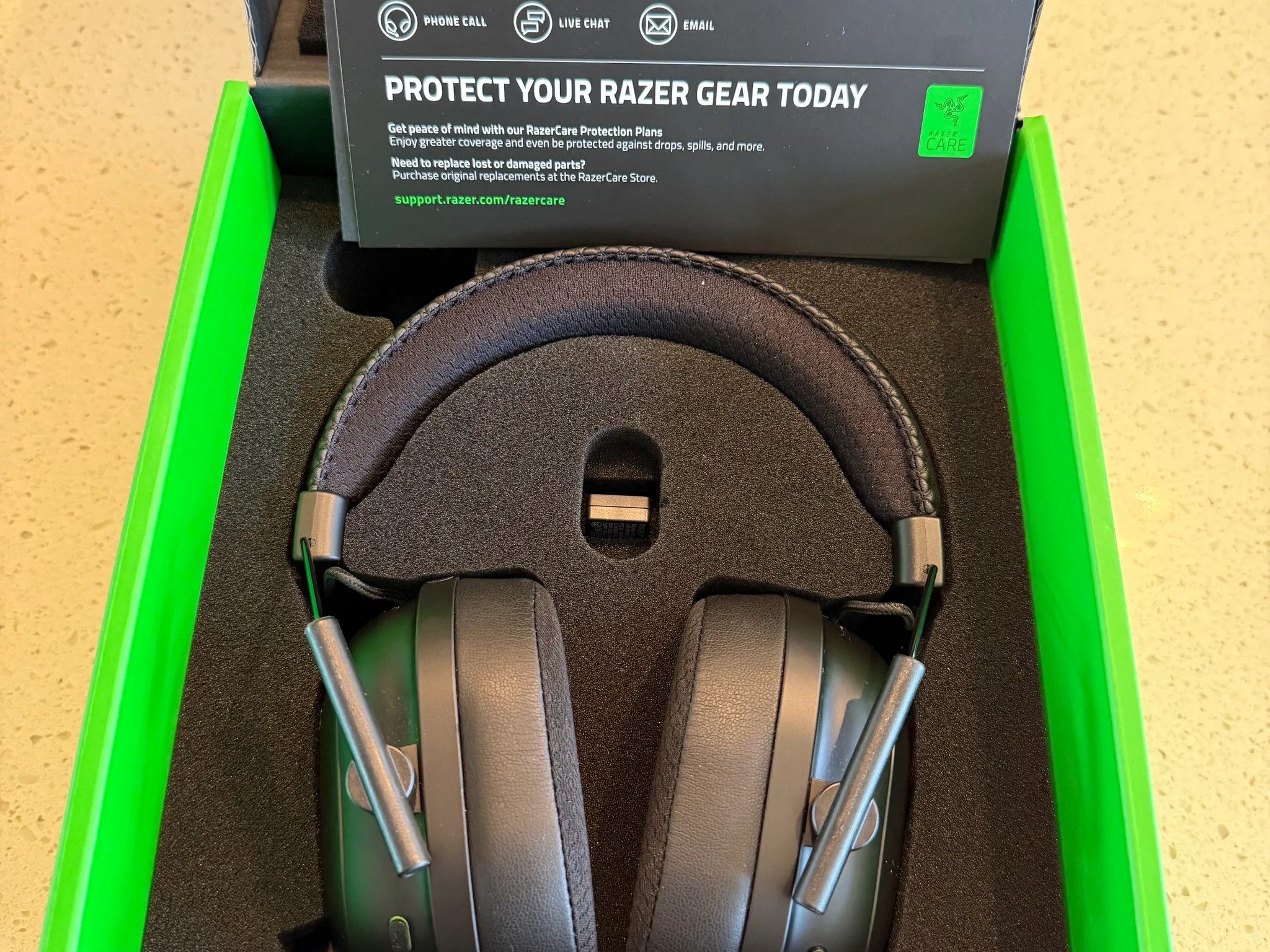 Razer BlackShark V2 Pro 2023 with Wicked Cushions Cooling Gel Cushions