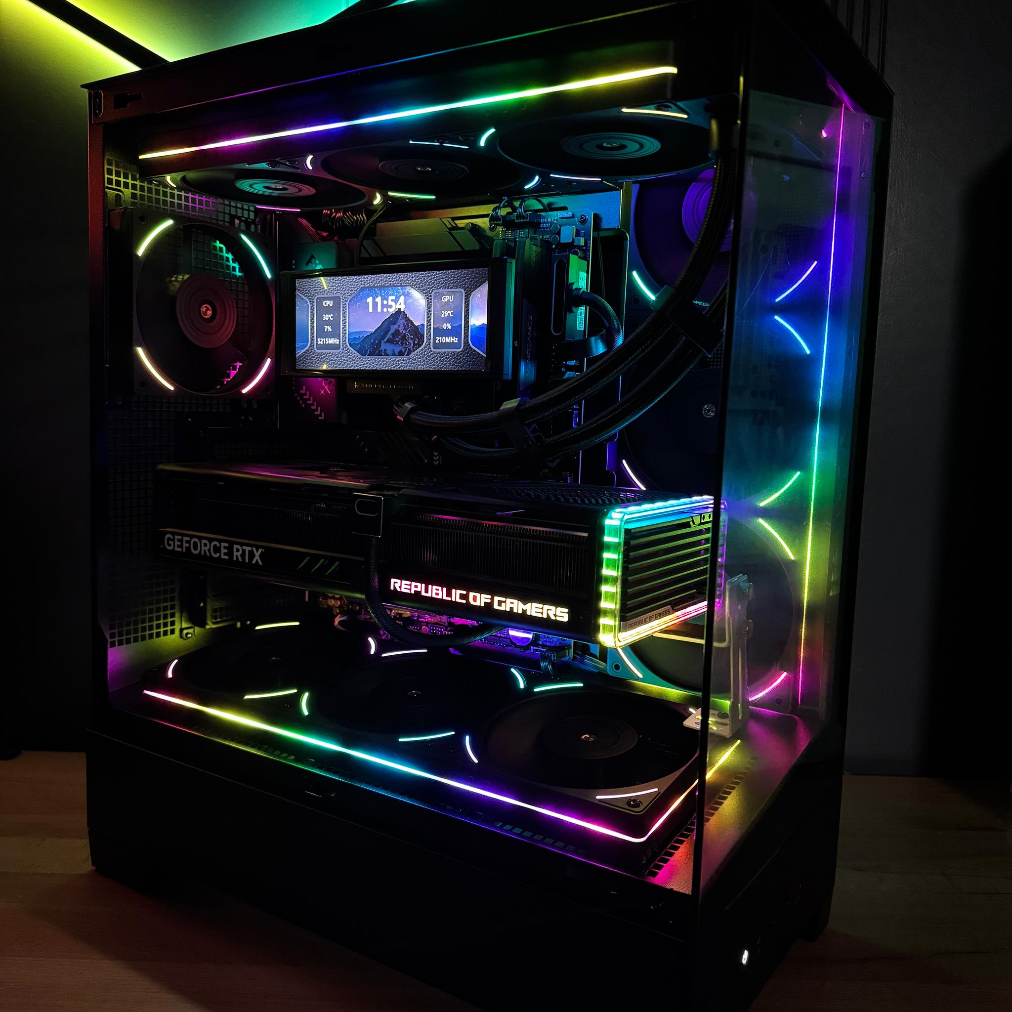 👨‍🚀🚀RTX 4090 PC | Ryzen 9800X3D | 32GB RAM | 2TB SSD | 1050W Platinum | Hydrus Cables