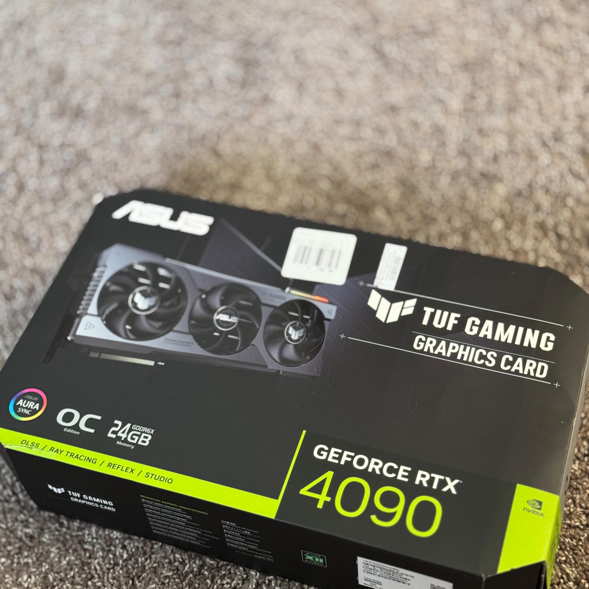 Nvidia Geforce RTX 4090 Asus Tuf OC 24GB GDDR6X