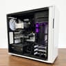 GTX 1660 super, I7 8700k Custom slick white Gaming PC Build