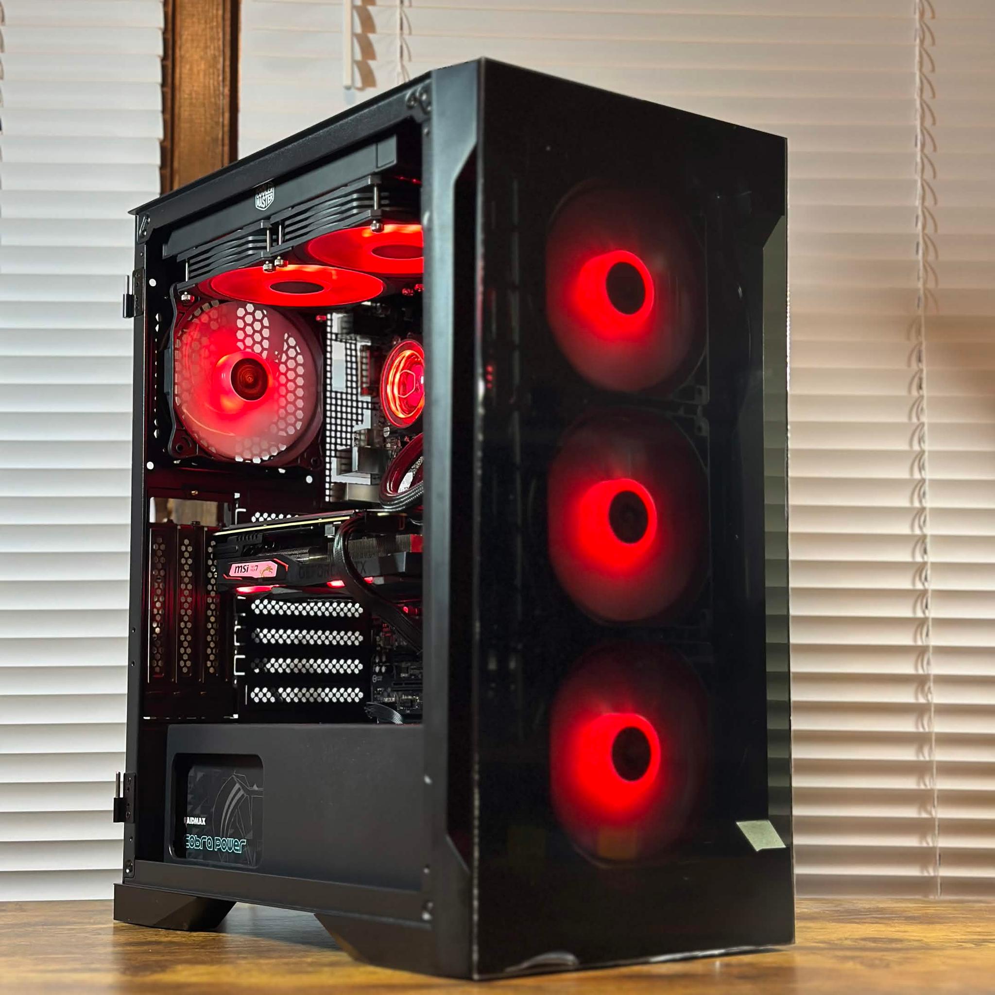 RTX 2060 6GB | Intel i7 8700K | 16GB DDR4 | 512GB NVME | Win11 | WIFI | 1080P/1440P Gaming PC