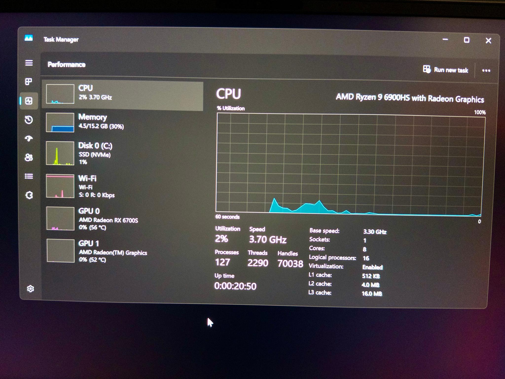 ASUS ROG Zephyrus G14 14" Gaming Laptop, Ryzen 9 6900HS, RX 6700S, 16GB RAM, 1TB SSD, White, (2022)