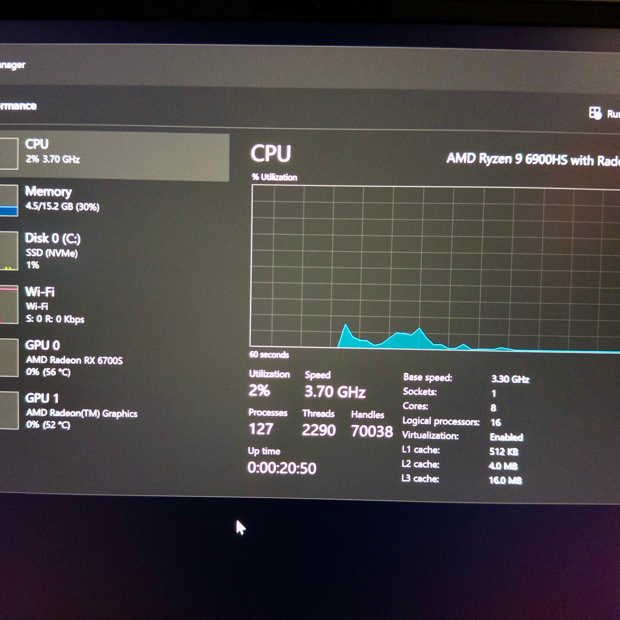 ASUS ROG Zephyrus G14 14" Gaming Laptop, Ryzen 9 6900HS, RX 6700S, 16GB RAM, 1TB SSD, White, (2022)