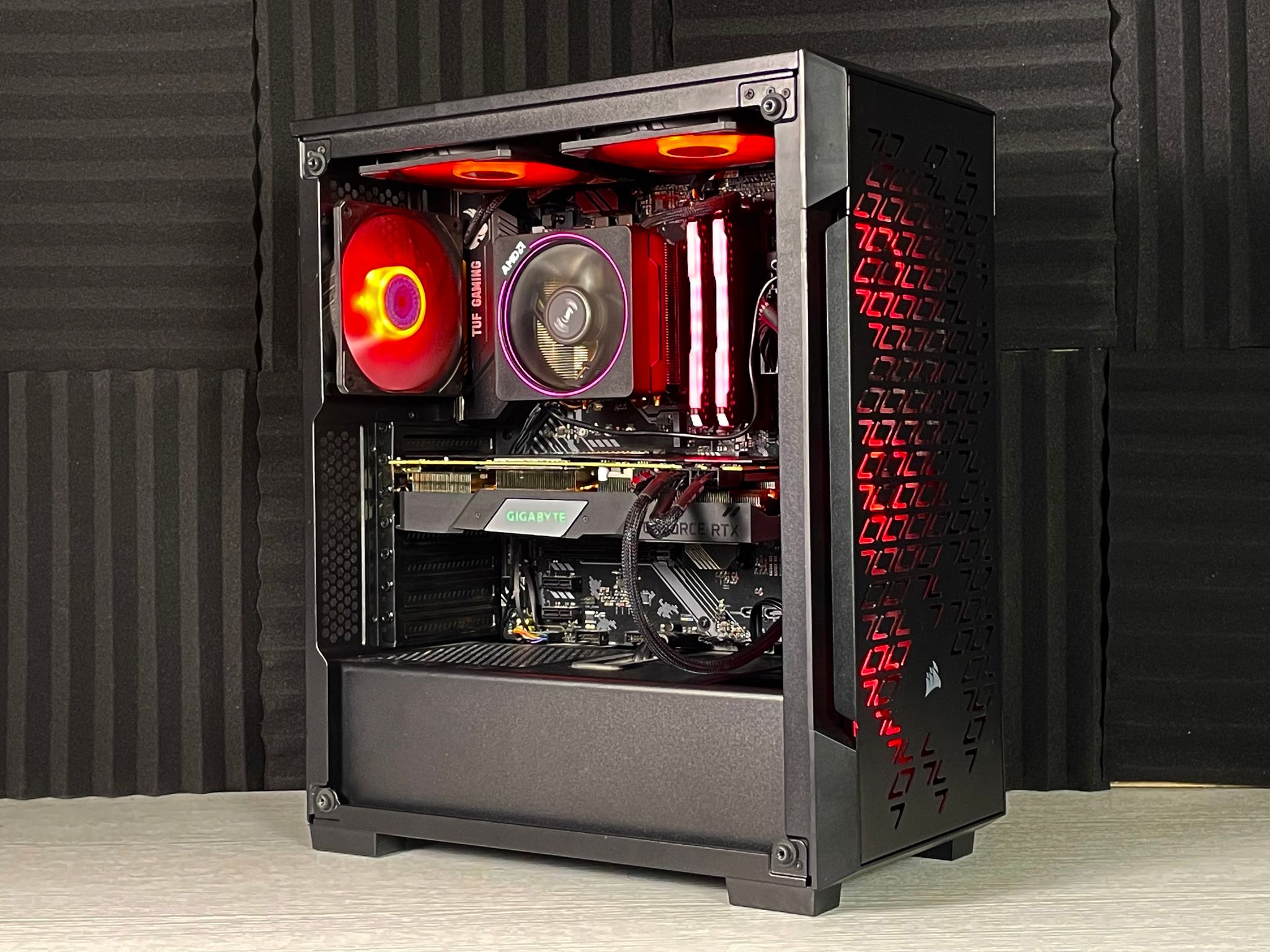 ❤️‍🔥SCARLET Gaming PC | RTX 2080 SUPER | Ryzen 7 3700x | 32GB RAM | 512GB SSD + 1TB HDD | FREE SHIP