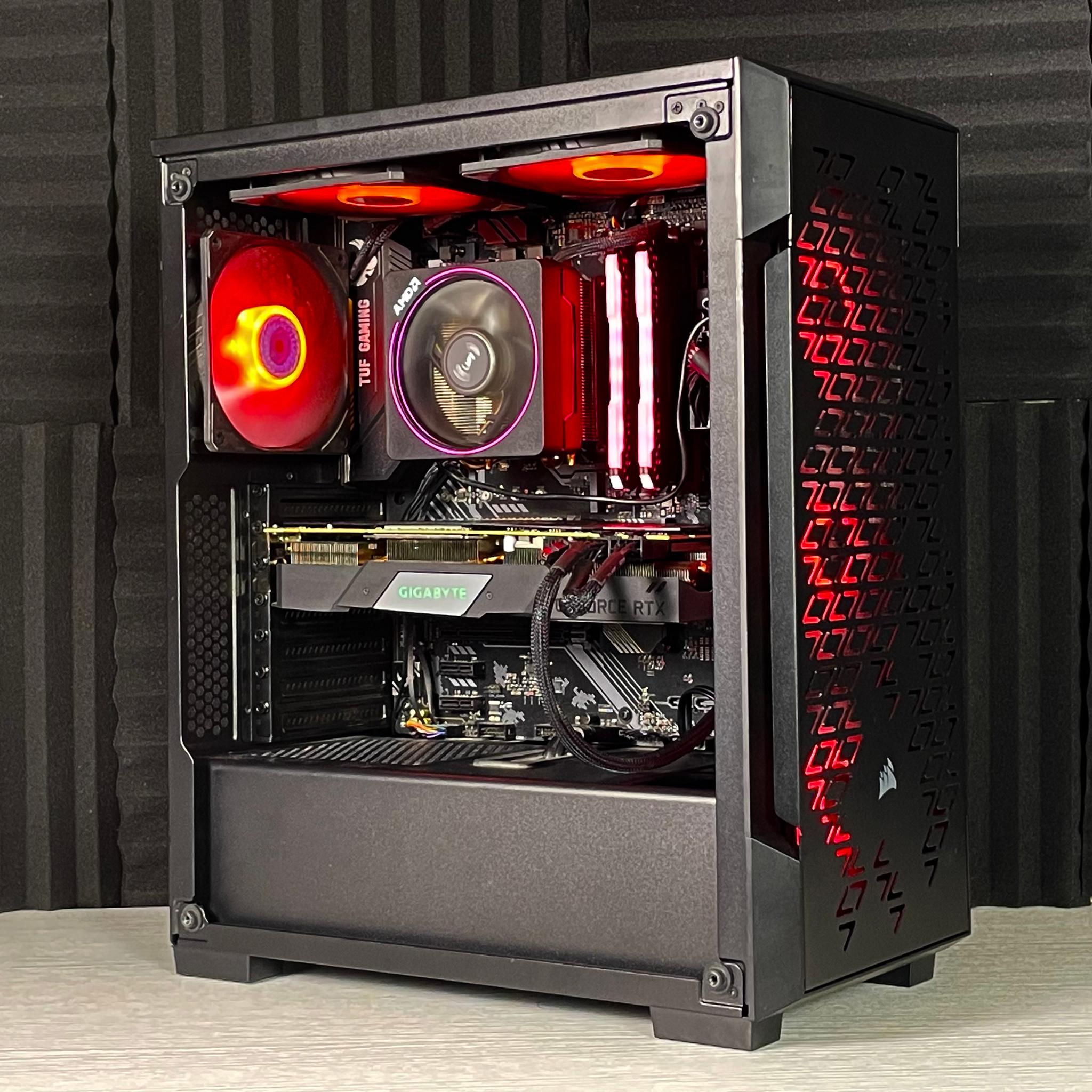 ❤️‍🔥SCARLET Gaming PC | RTX 2080 SUPER | Ryzen 7 3700x | 32GB RAM | 512GB SSD + 1TB HDD | FREE SHIP