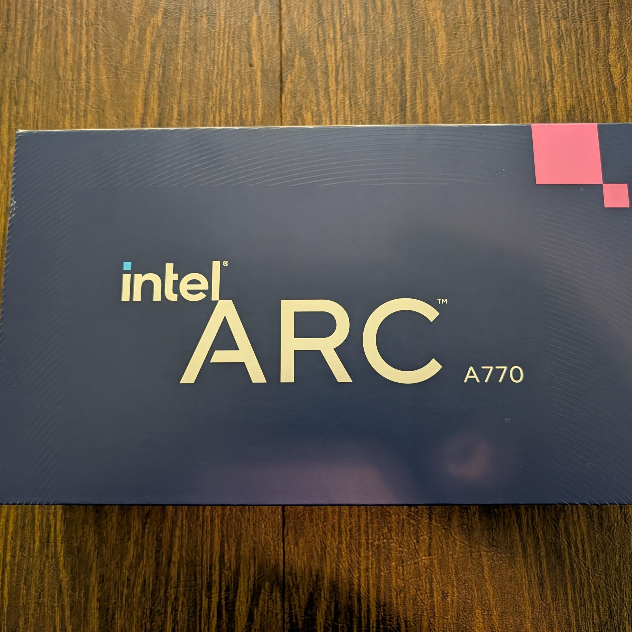 Intel Arc A770 Limited Edition 16GB GDDR6