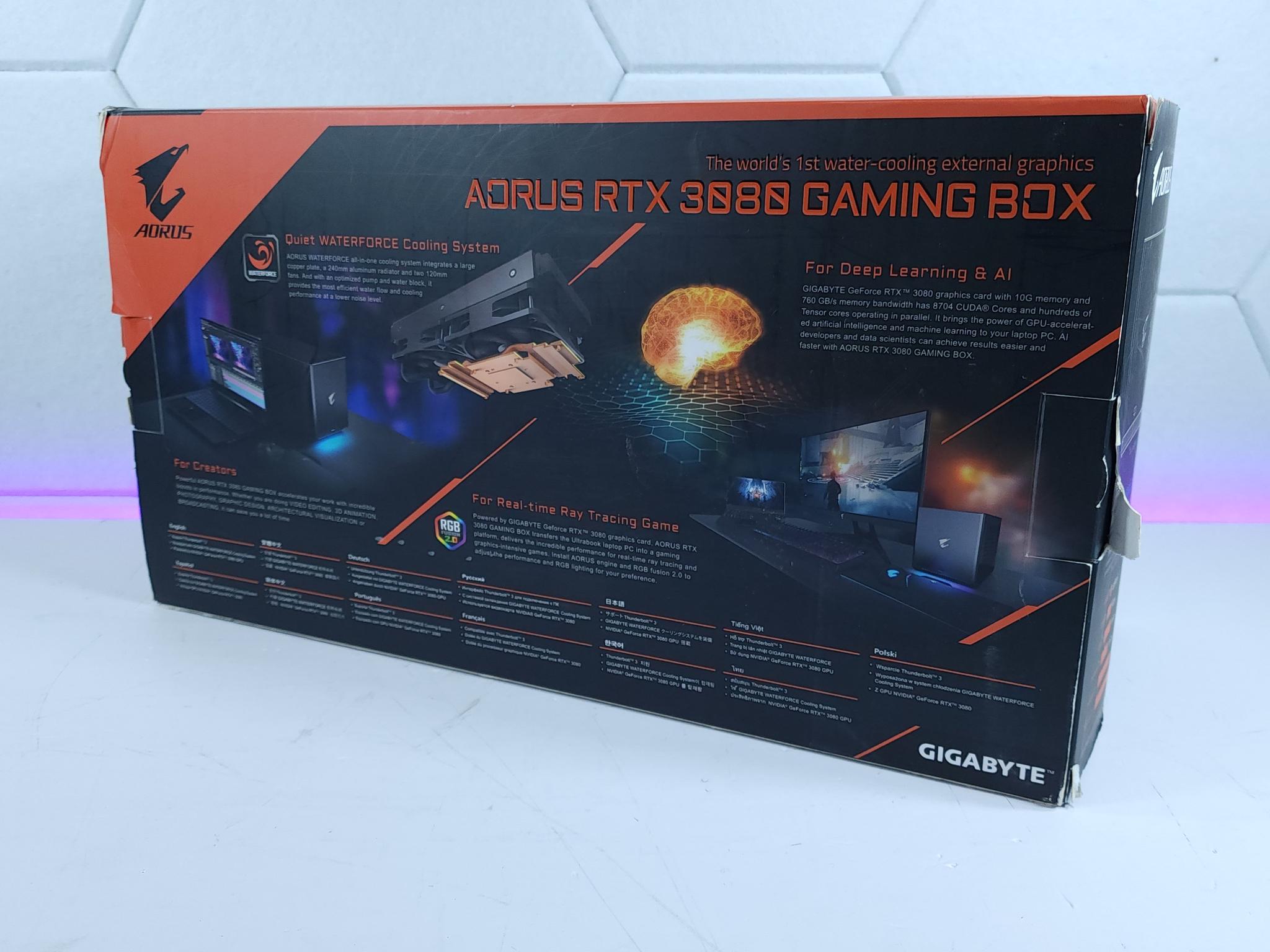 Gigabyte Aorus Gaming External GPU BOX - No GPU