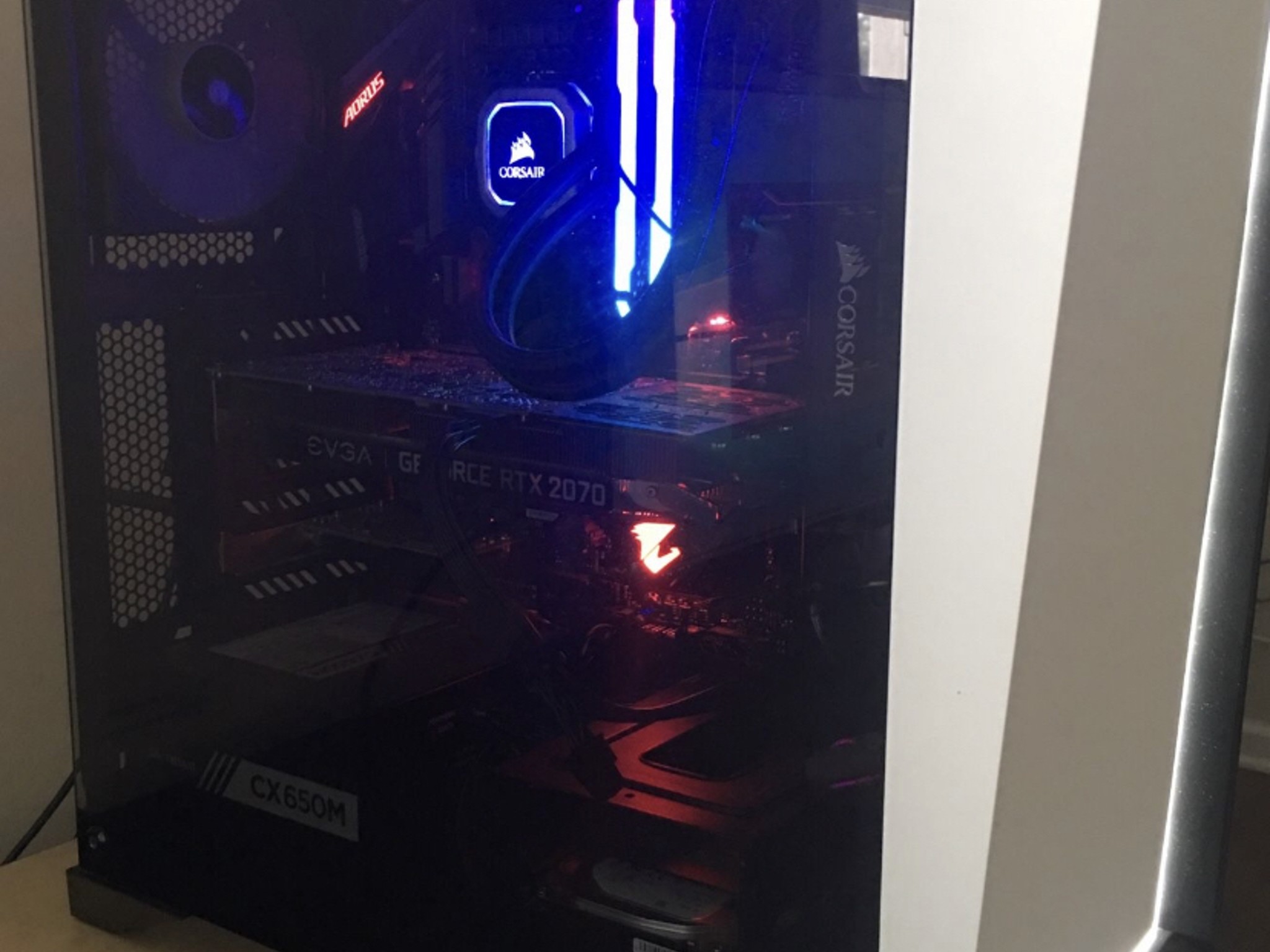 Custom Built Gaming PC i7-8700k RTX 2070 2TB HDD 250GB SSD 512GB M.2