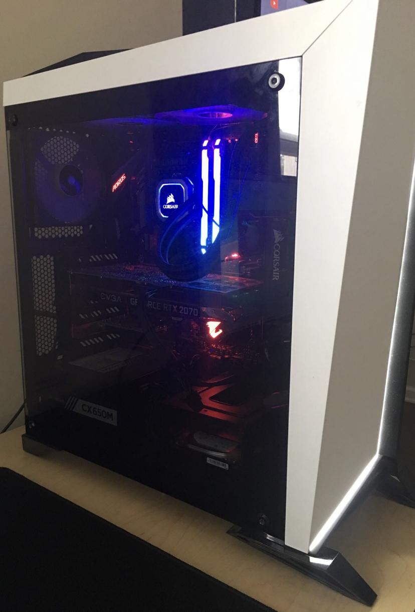 Custom Built Gaming PC i7-8700k RTX 2070 2TB HDD 250GB SSD 512GB M.2