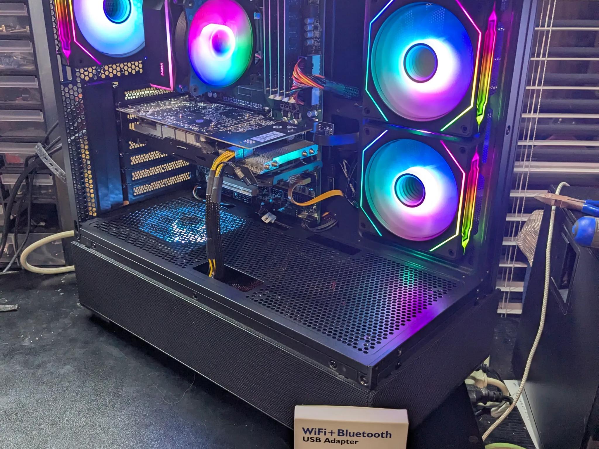100 FPS Fortnite | 180 Day Warranty | i5-4570S , 16GB RAM, 480GB SSD, RX 470 8GB, RGB, Wifi, Win10