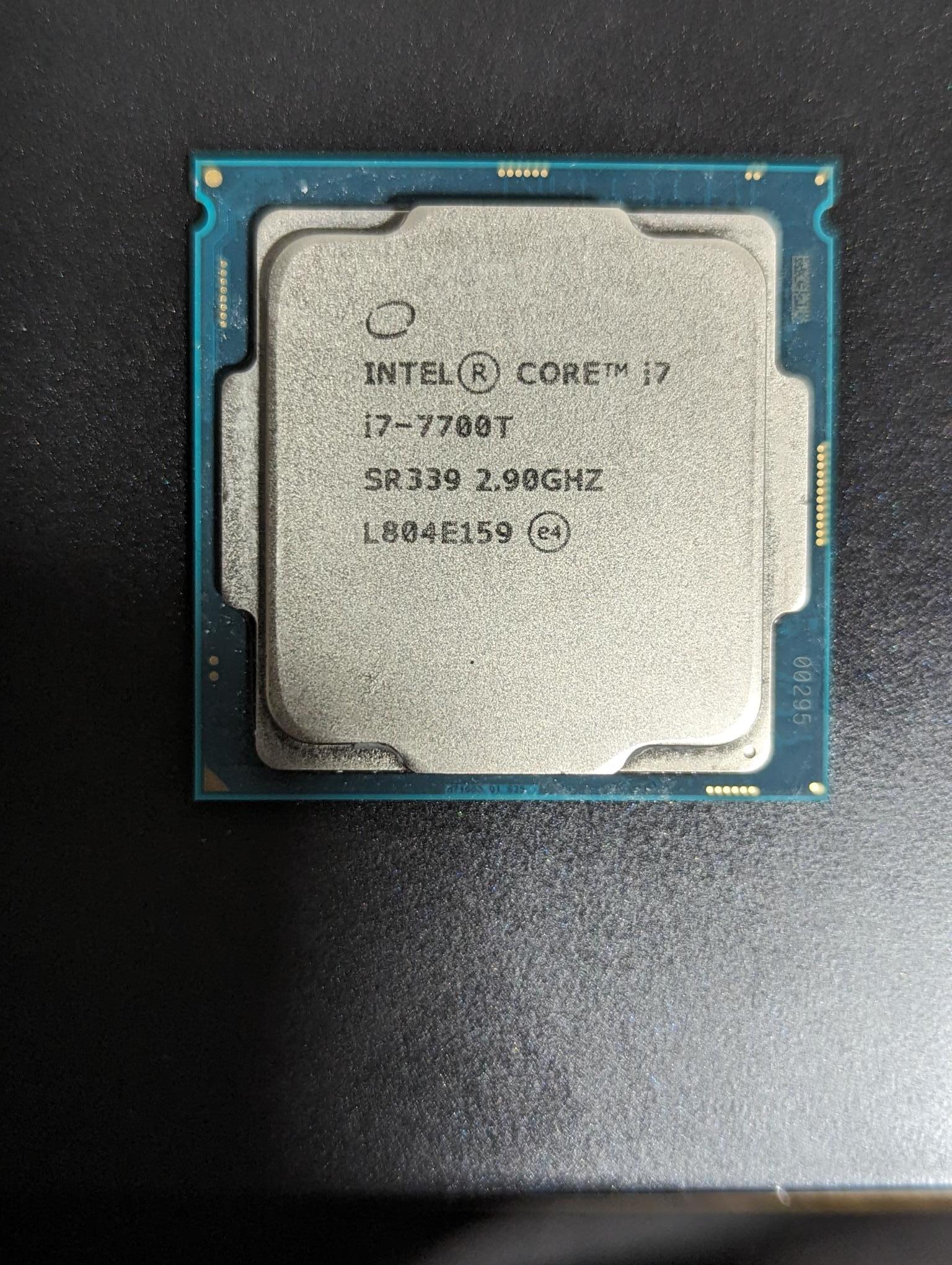 Intel Core i7-7700t SOCKET LGA 1151