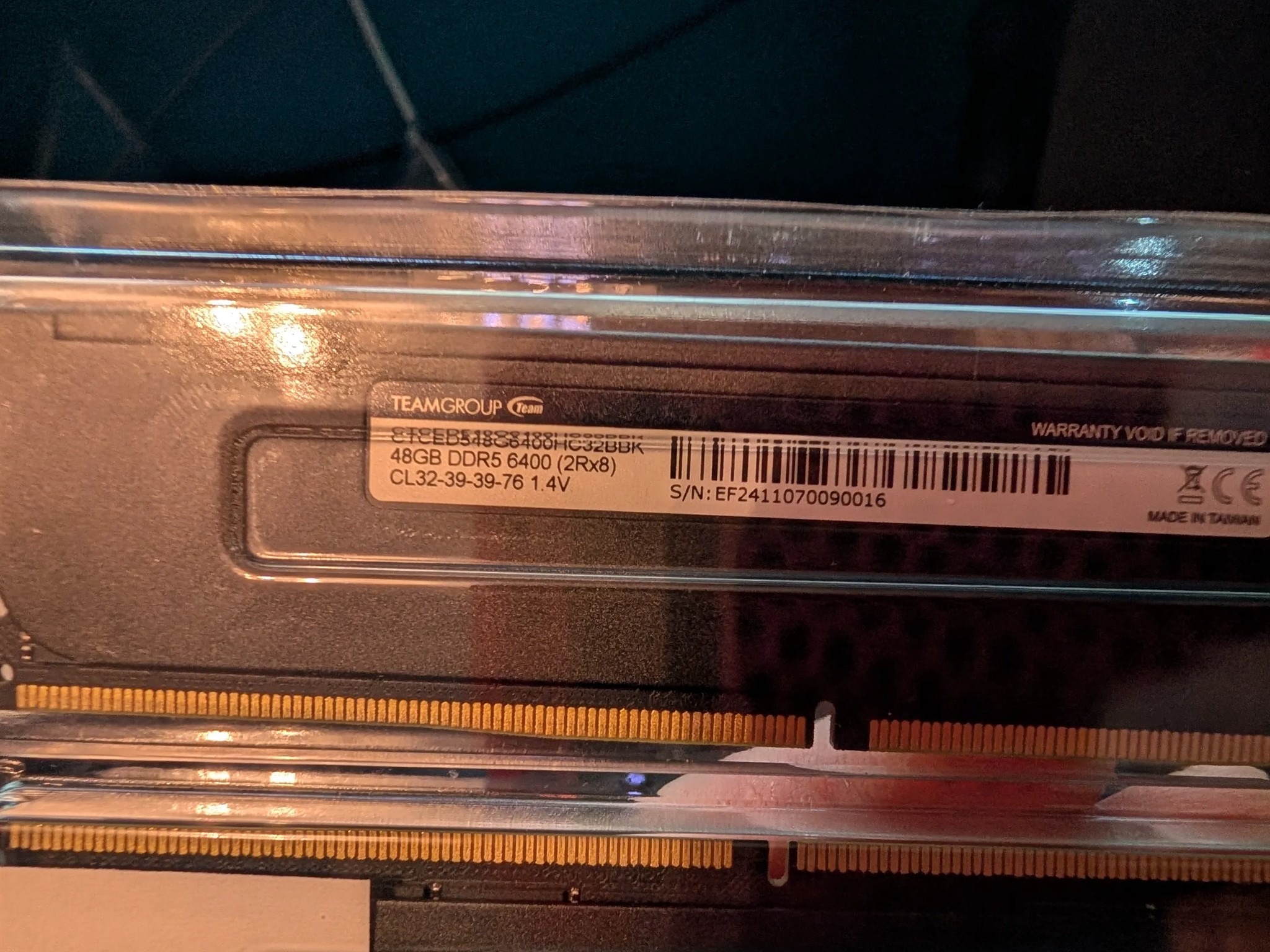Team Group -T-Create DDR5 Ram 96GB kit Black