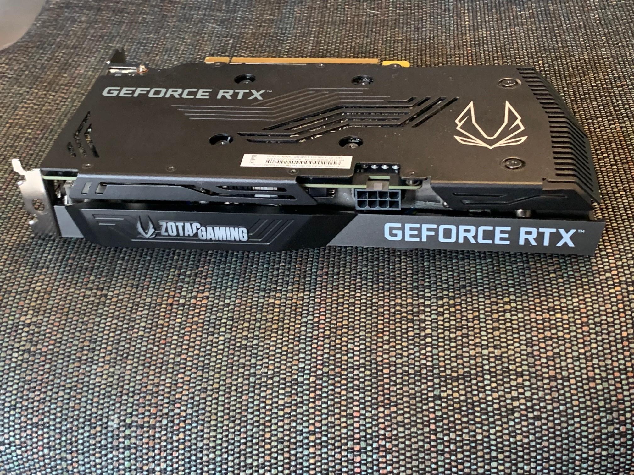 ZOTAC GAMING GeForce RTX 3060 Ti Twin Edge OC LHR 8GB GDDR6 Graphics Card, Used