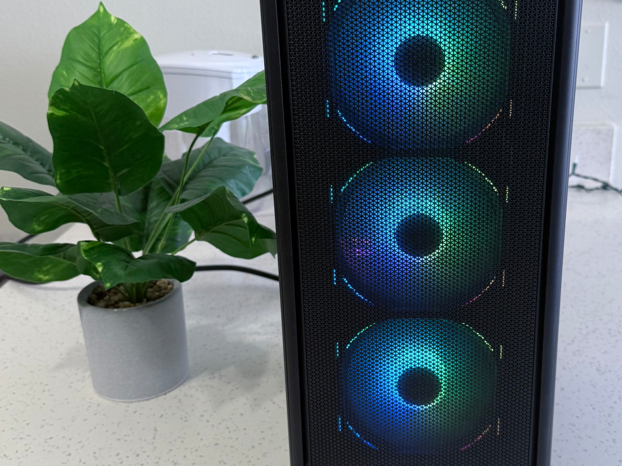 Black Opal VIII|Core Ultra 7 265K| 5070 Ti|32GB DDR5|2TB PCIE 5.0| Workstation SFF Gaming PC