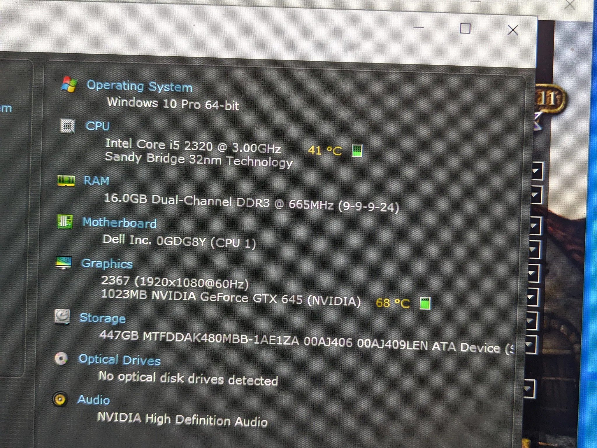 FREE SHIP|| "Green Machine"|| i5-2320, GTX 645 1GB, 16GB RAM, 480GB SSD, Win10, Wifi