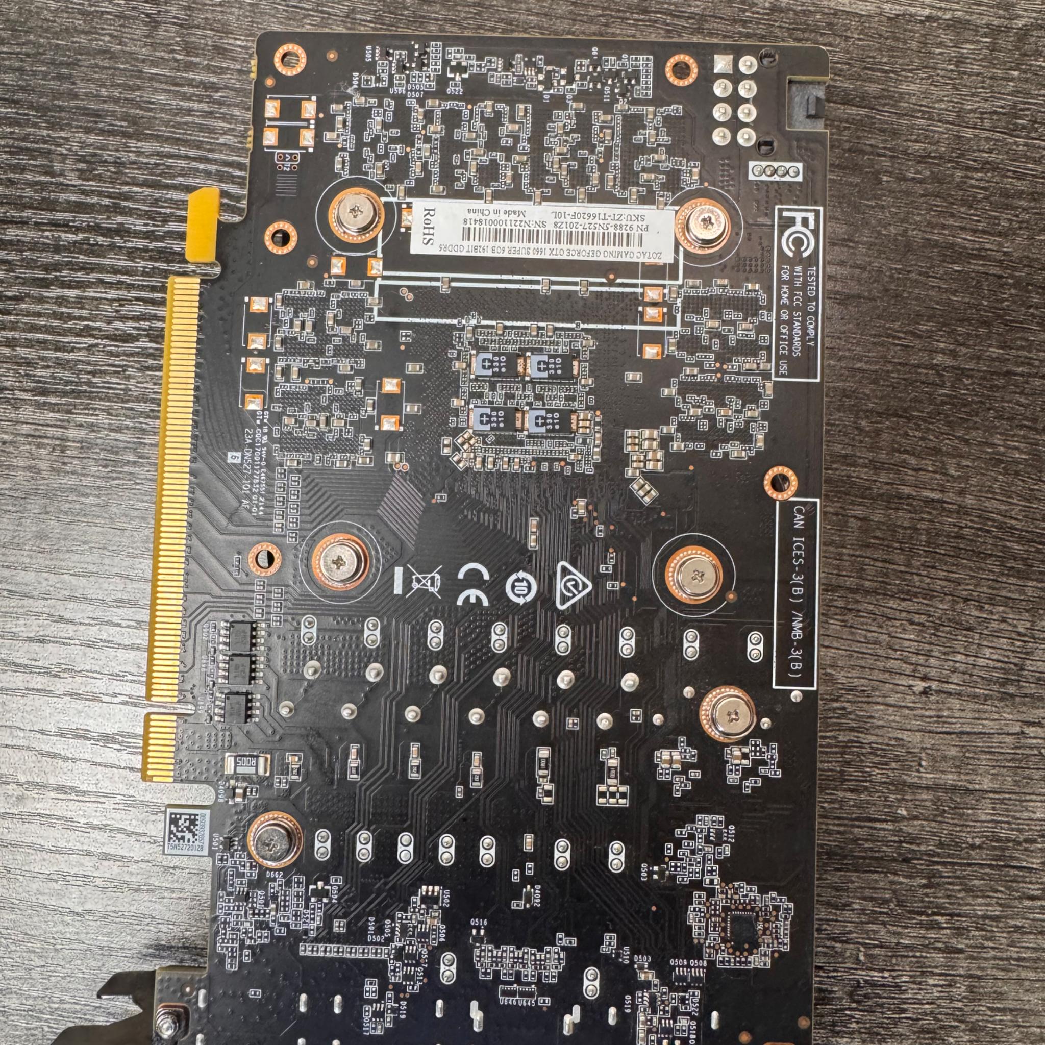 ZOTAC GeForce GTX 1660 Super 6GB GDDR6