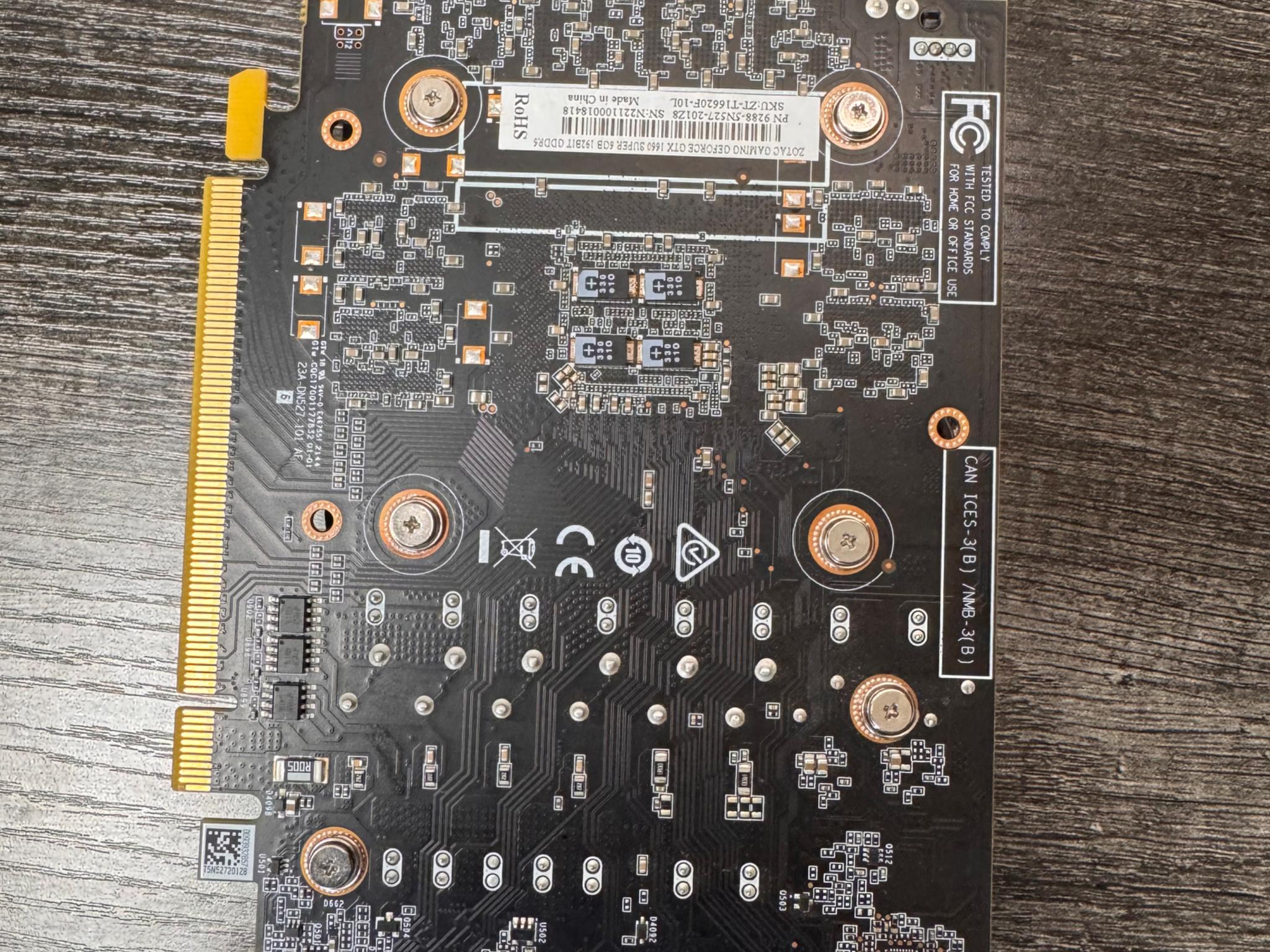 ZOTAC GeForce GTX 1660 Super 6GB GDDR6