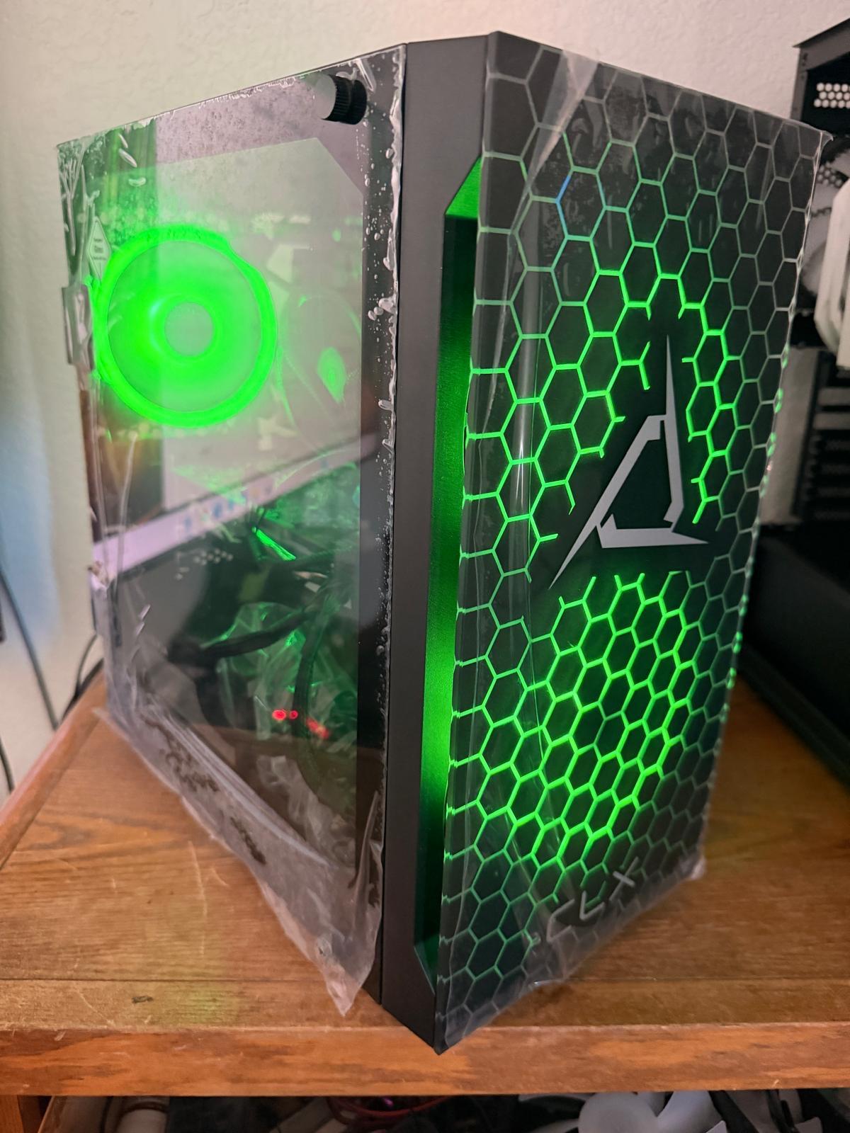 Gaming PC Ryzen 5 1600X RX 570 8GB 16GB RAM 240GB SSD + 1TB HDD RGB Win11