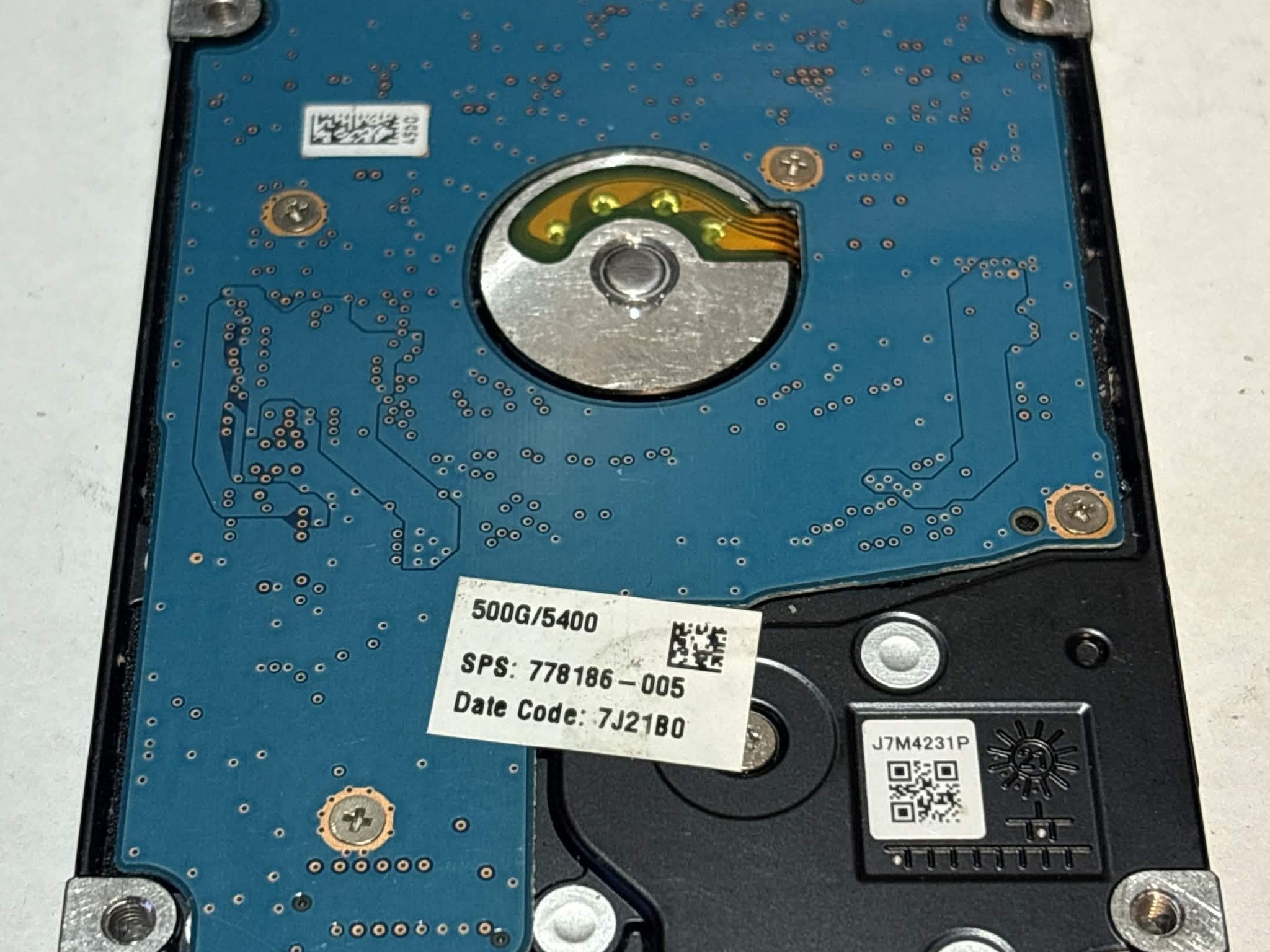 Toshiba 500GB SATA Laptop Hard Drive | Tested & Functional