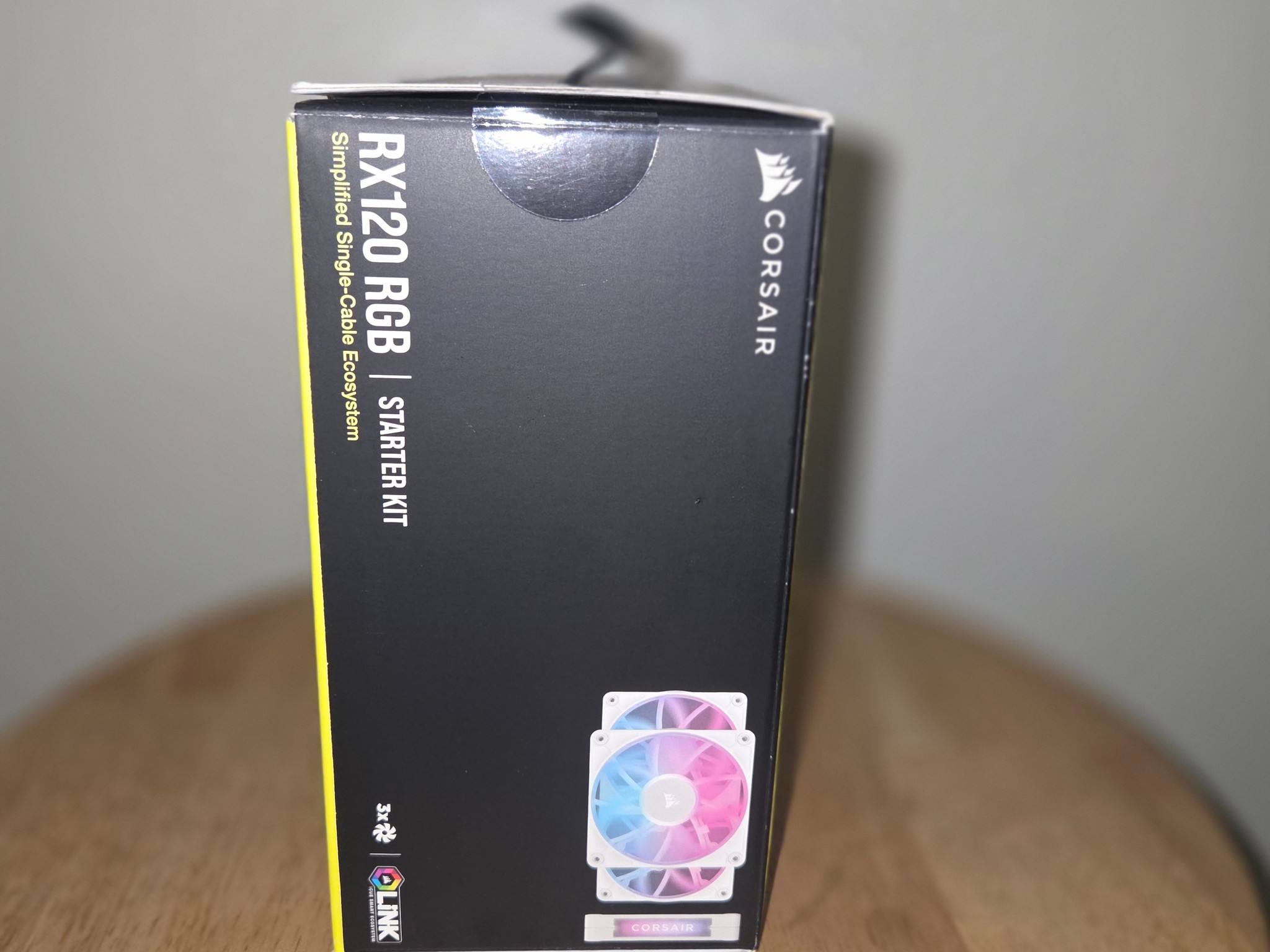 Corsair iCUE LINK RX120 RGB White Triple Fan Starter Kit - Open Box / Never Used