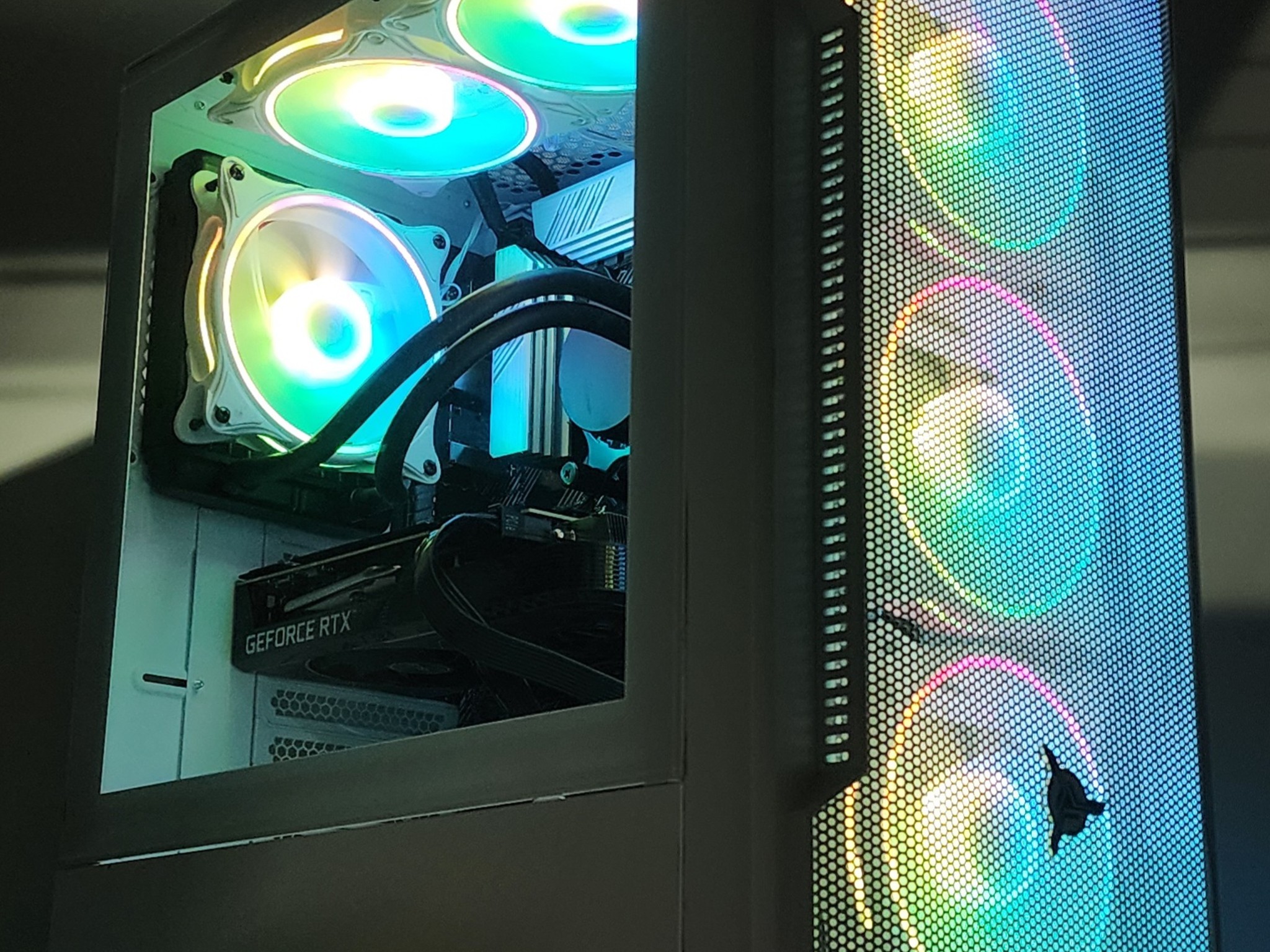 Gaming PC Ryzen 7 5700X 16GB RAM 240GB SSD+500GB HDD RTX 3060 Ti 8GB Win11 PC