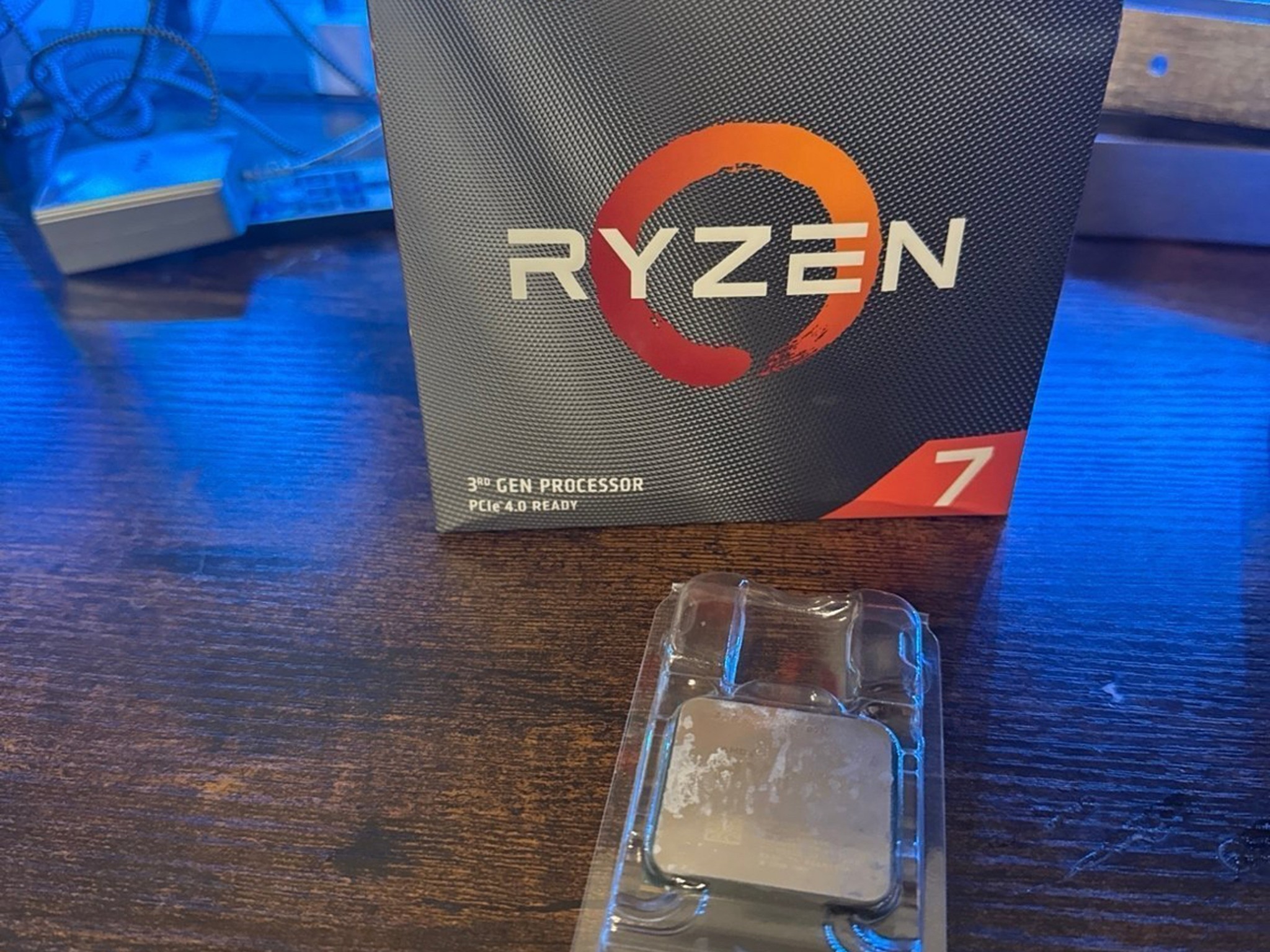 Used Ryzen 7 3700x with wraith prism cooler