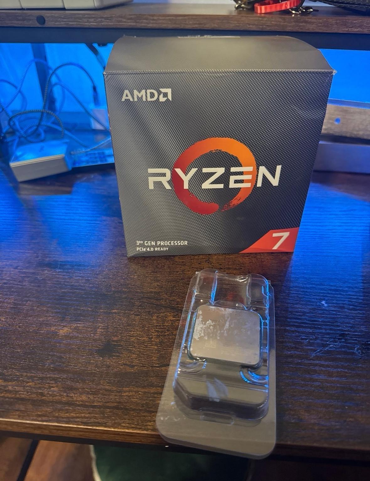 Used Ryzen 7 3700x with wraith prism cooler