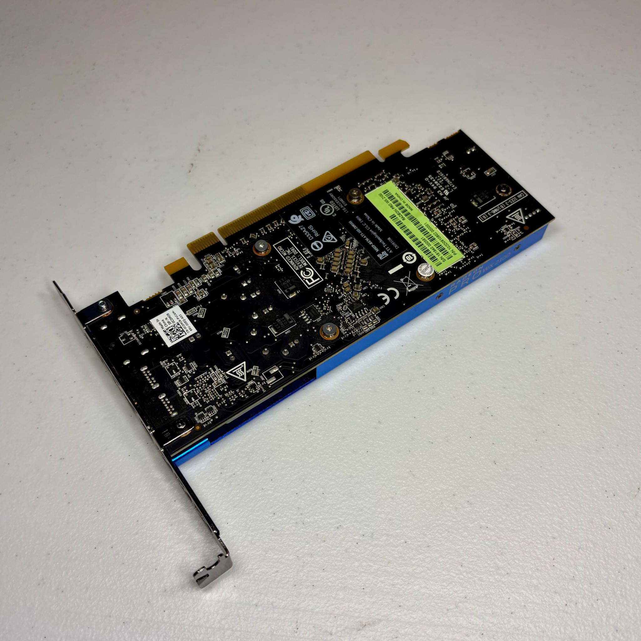 AMD Radeon Pro WX 2100 2 GB GDDR5 Workstation Graphics Card – Budget 720p Gaming