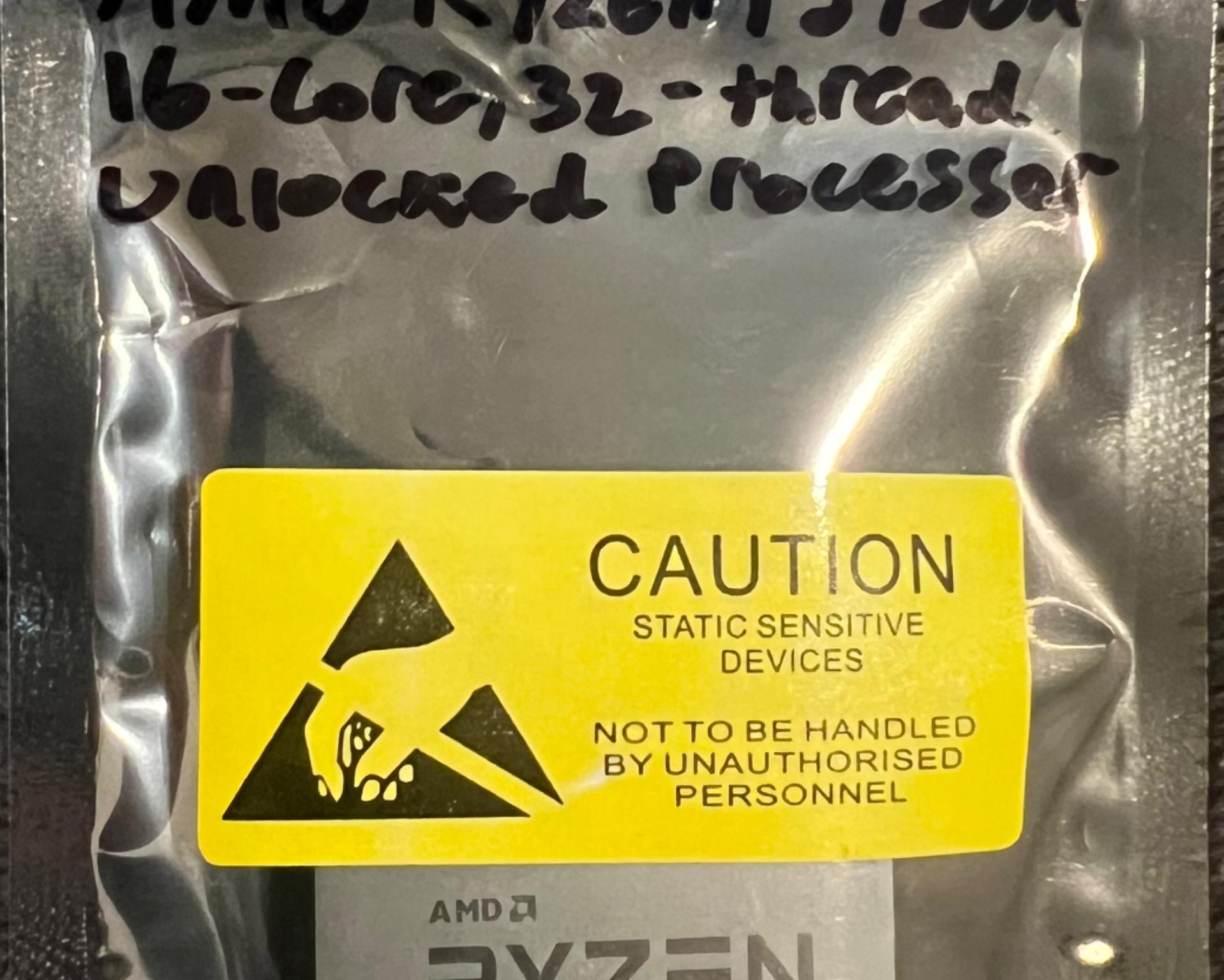 AMD Ryzen 9 5950X 16-Core 32-Thread Unlocked Processor Socket AM4