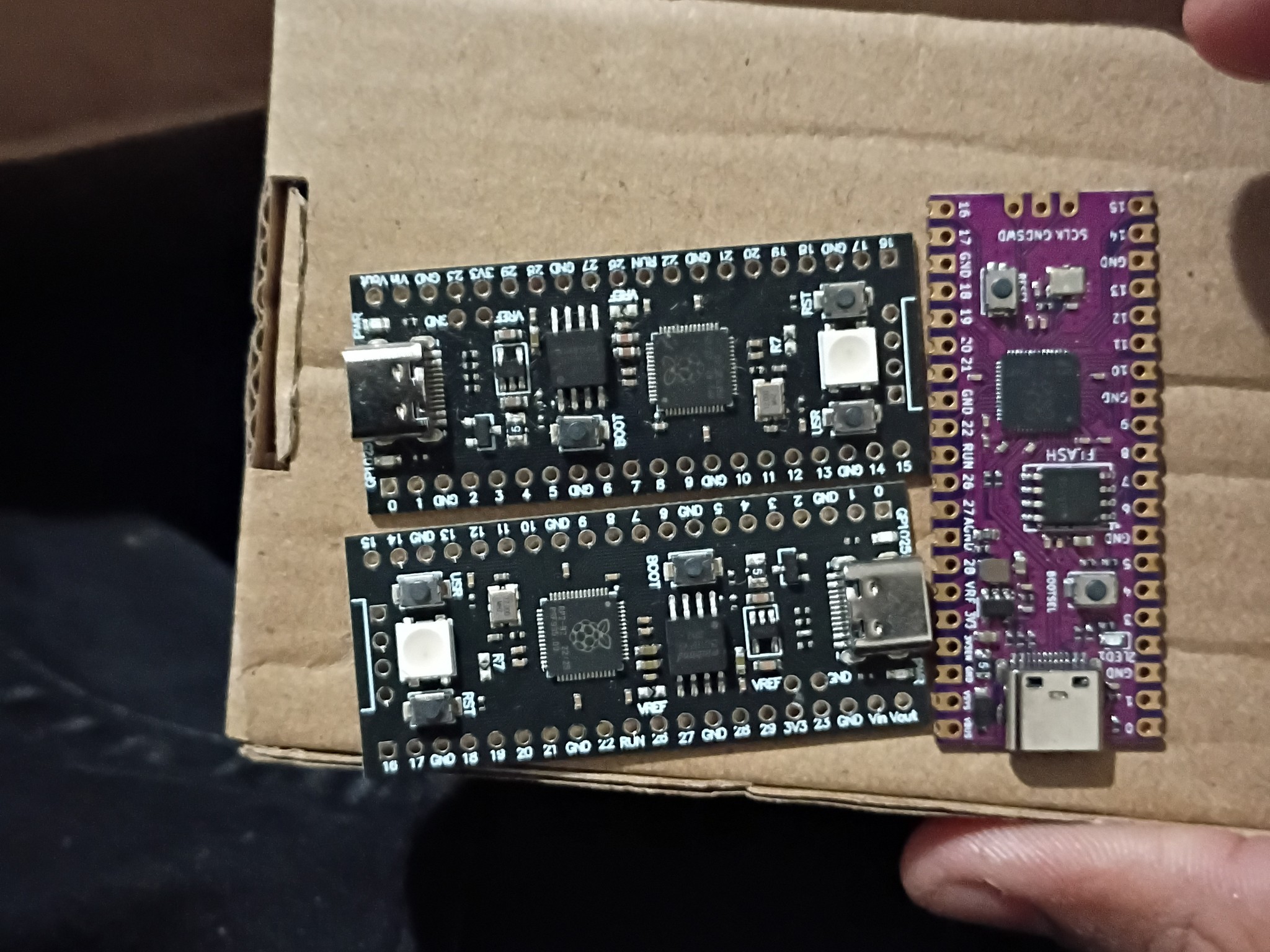 Rp2040 microcontroller usb-c