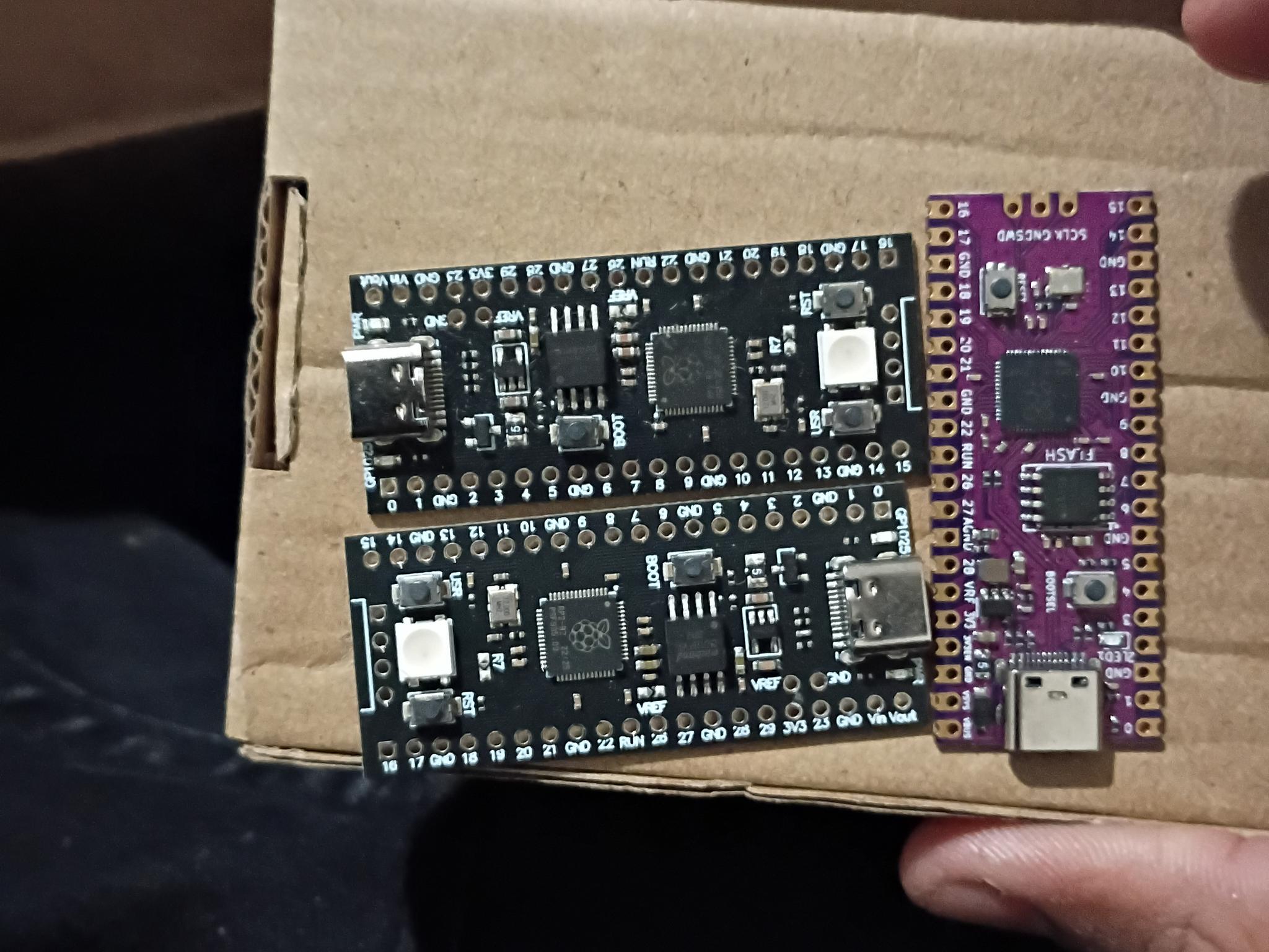 Rp2040 microcontroller usb-c