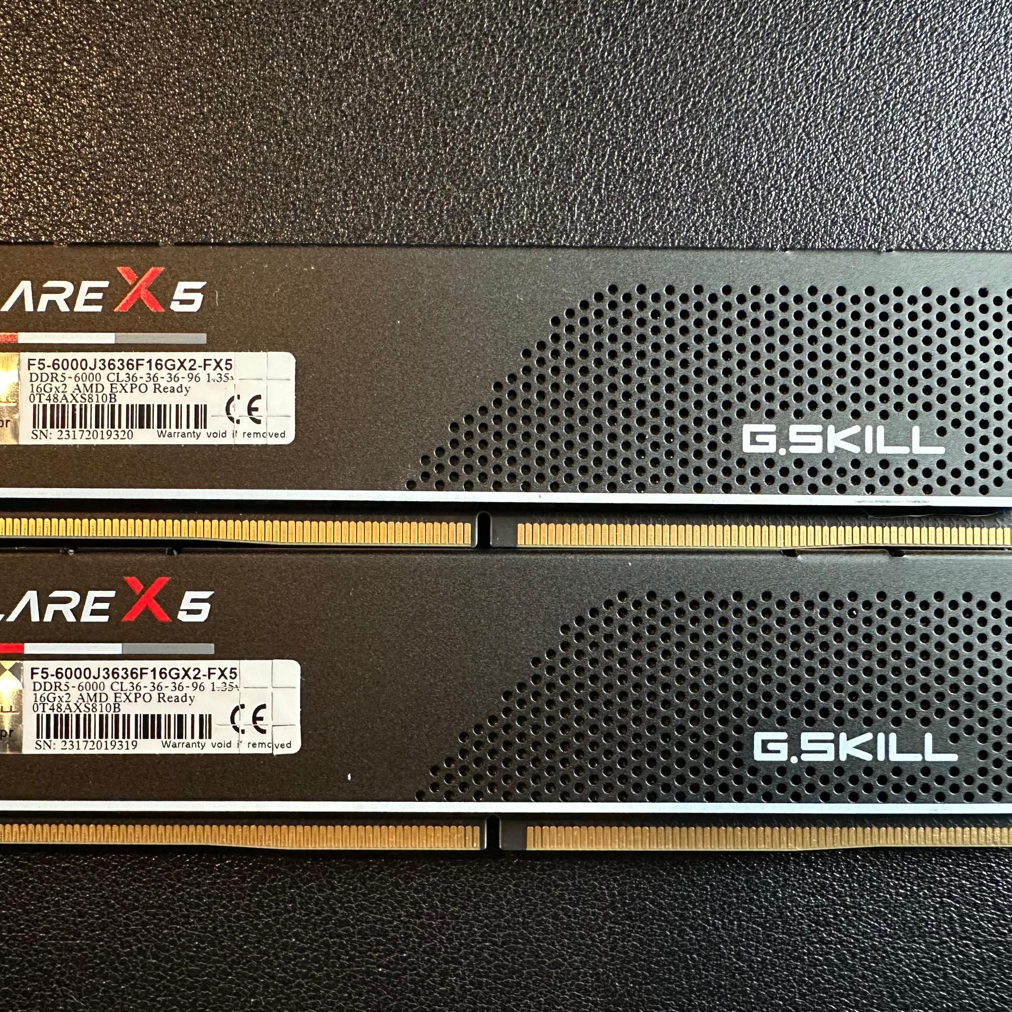 G.Skill Flare X5 Series 32GB (2 x 16GB) DDR5-6000 - AMD Expo