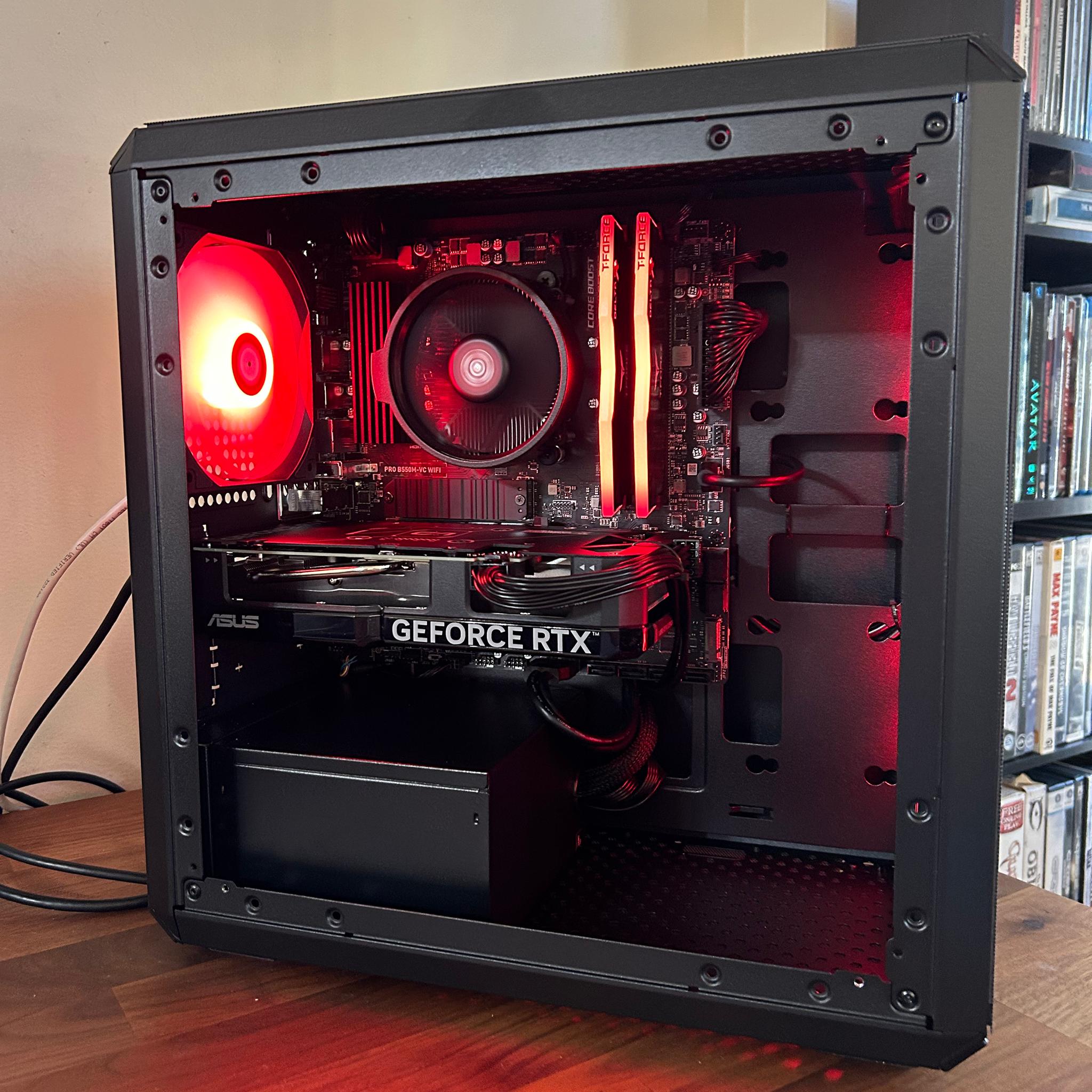 **WEEKEND SALE** RTX 4060 | Ryzen 5 5500 | 1TB SSD | The Dark Trooper