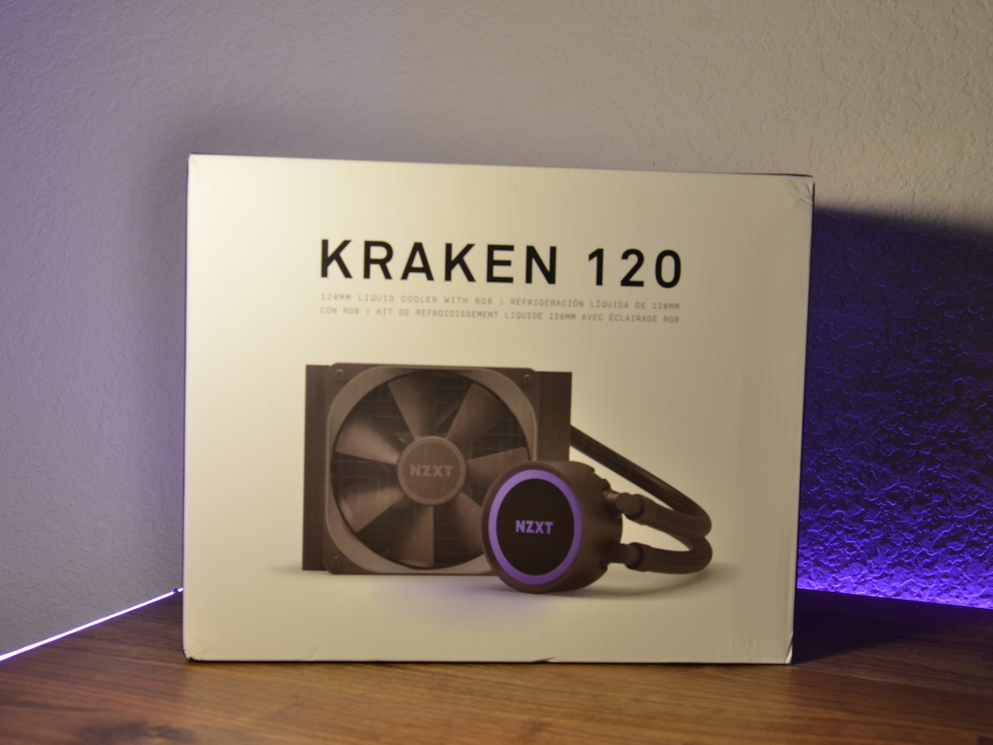 NZXT Kraken 120 AIO + Fan