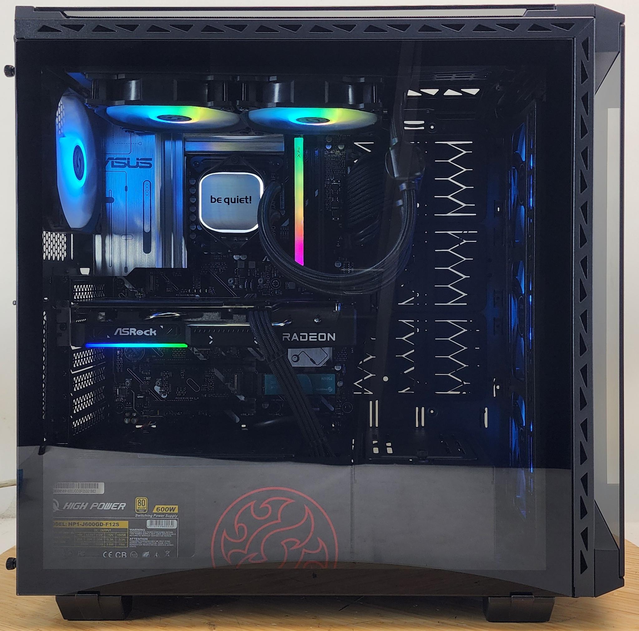 Gaming PC Ultra 5 250KF 16GB RAM 1TB SSD RX 9060 8GB Windows 11 Computer