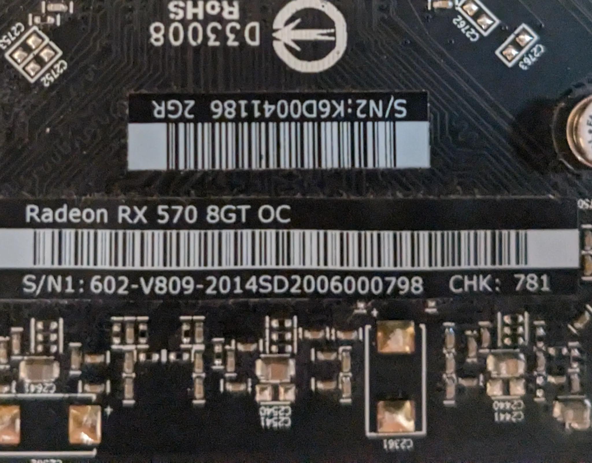 🎄SALE🎄MSI RX570 OC 8GB GDDR5 DirectX 12 VR Ready AMD