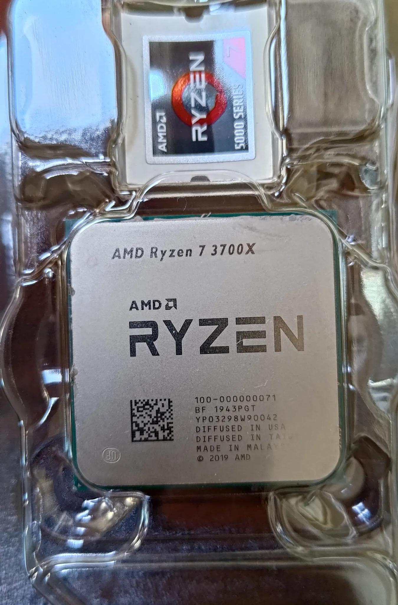 AMD Ryzen 7 3700x