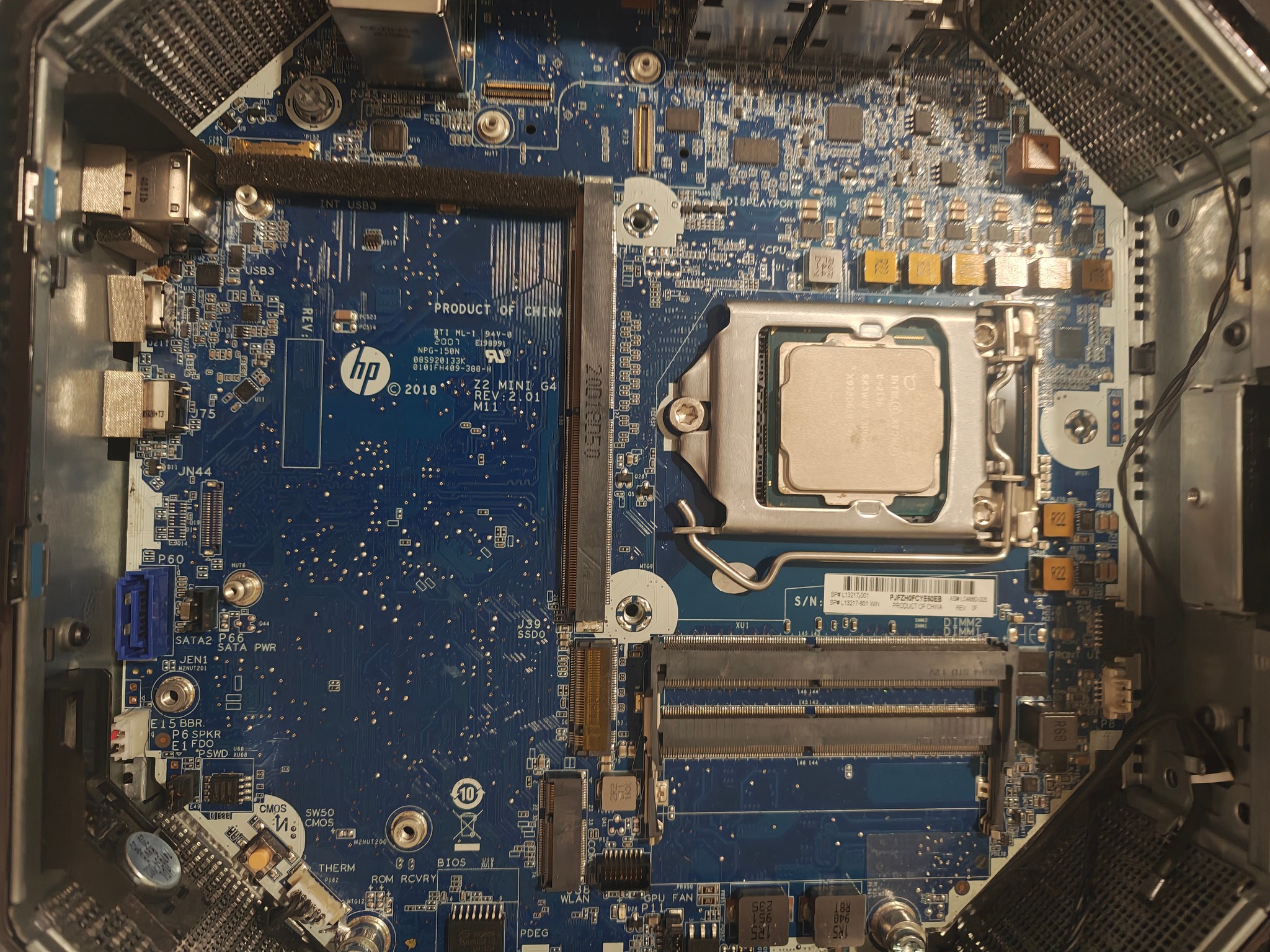 HP Z Mini Workstation G4 with Motherboard & Processor