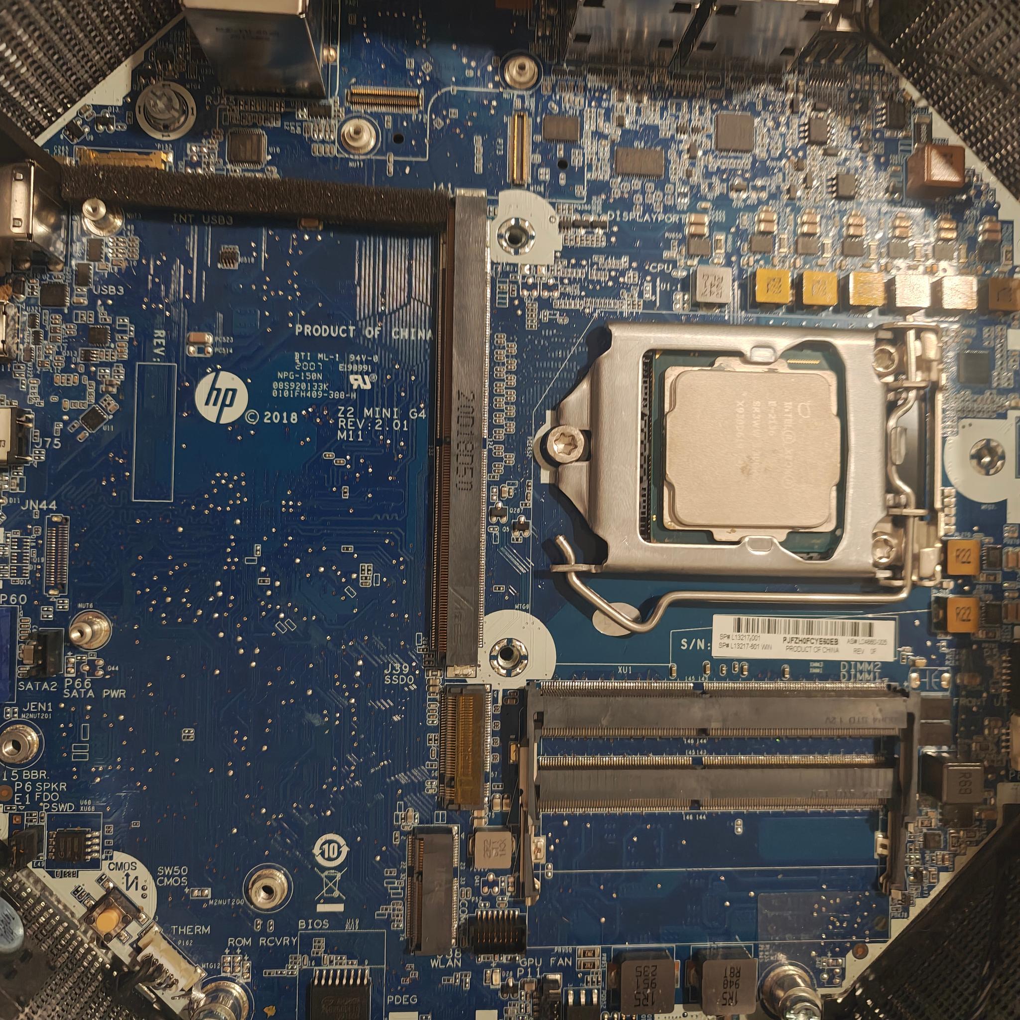 HP Z Mini Workstation G4 with Motherboard & Processor