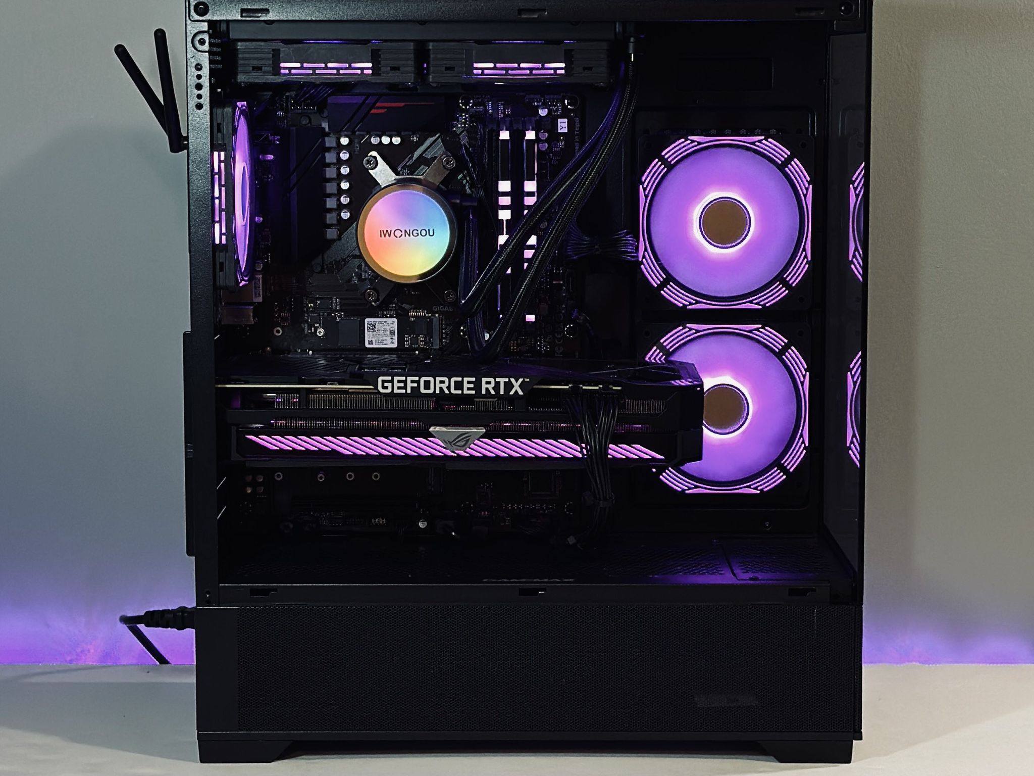 💜FAST LIQUID COOLED GAMING PC💜| RTX 3070 8GB, Ryzen 7 3700X, 32GB Ram, 1TB SSD, WIFI, Fortnite