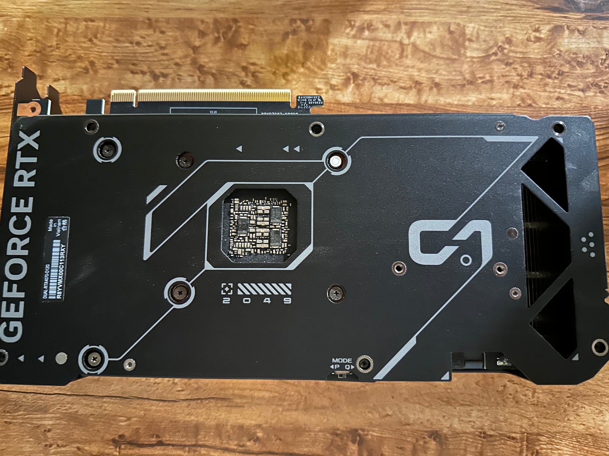 Nvidia RTX 4070 Asus Dual